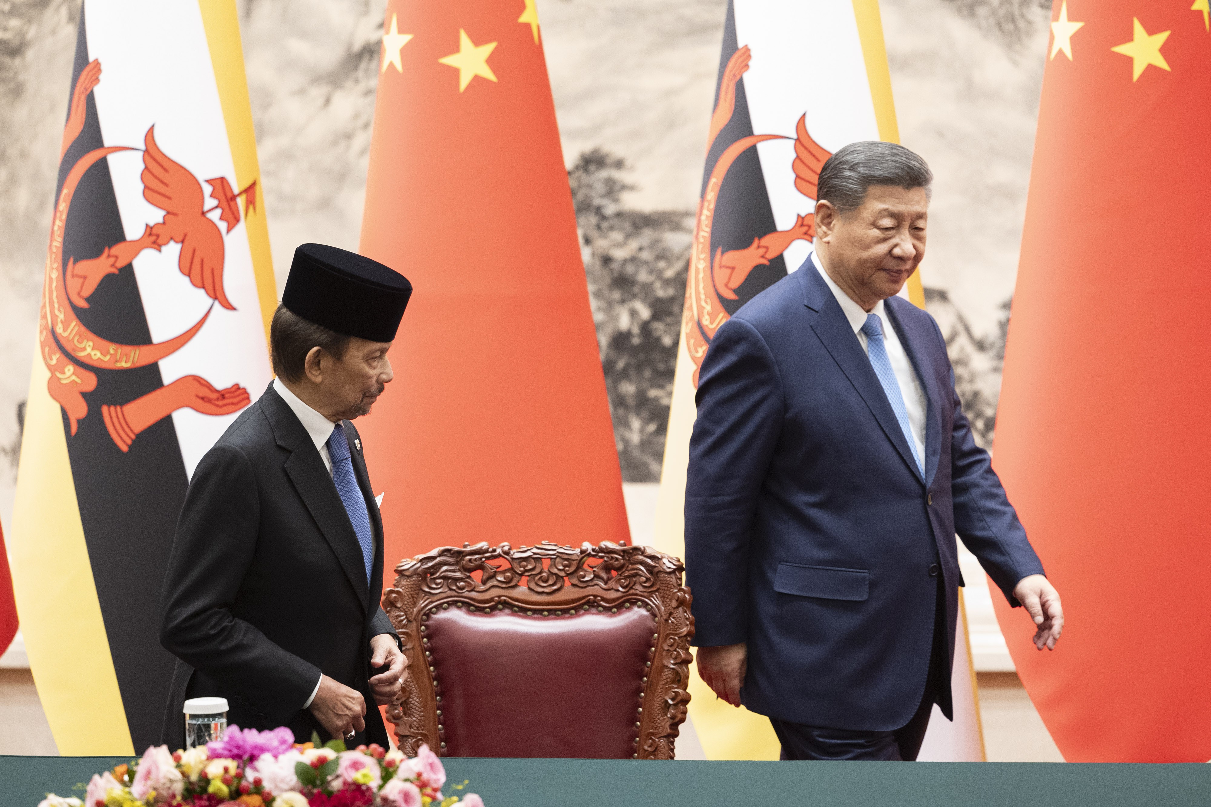 Sultan of Brunei Haji Hassanal Bolkiah visits China