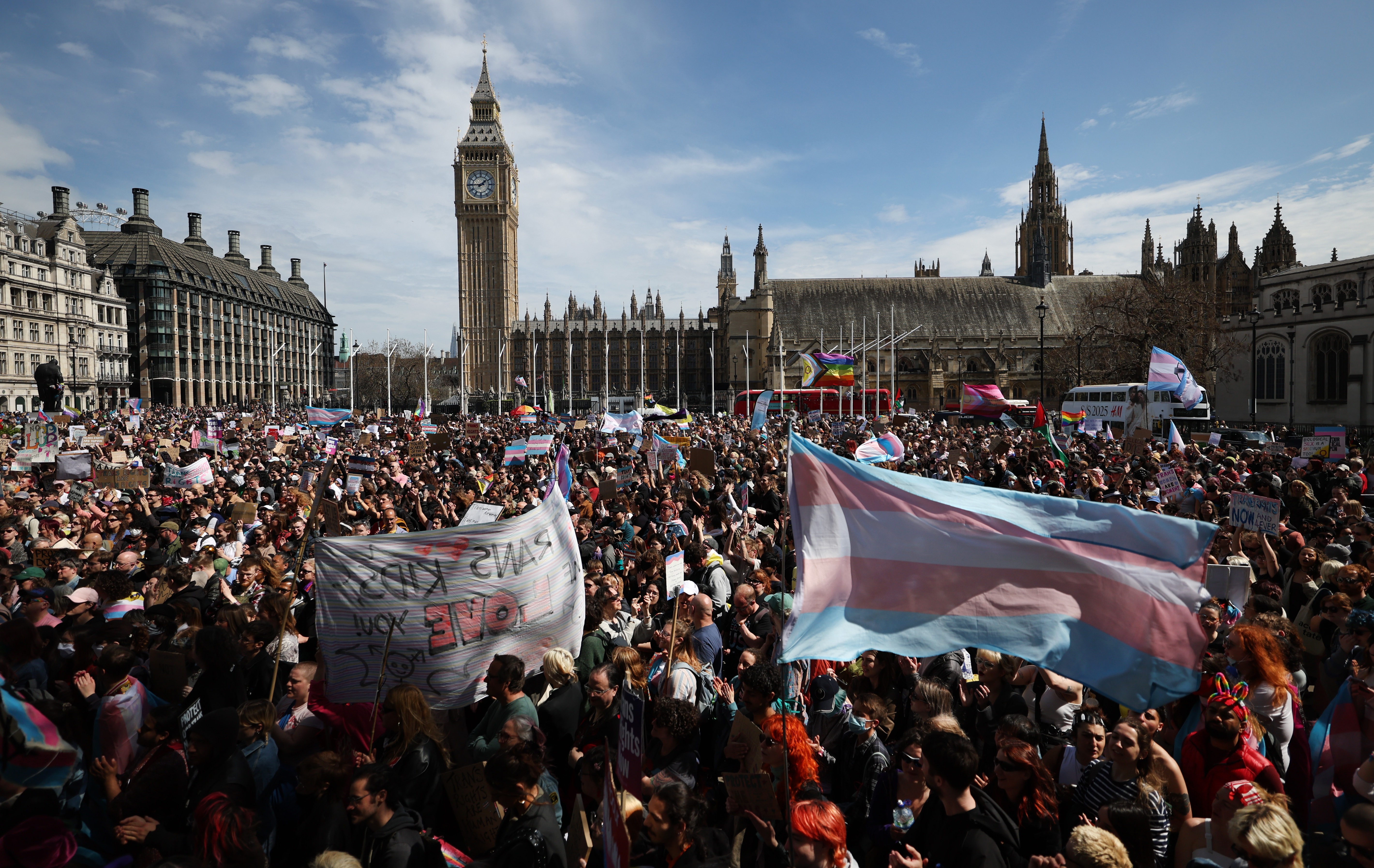 Trans Liberation emergency demonstration in London