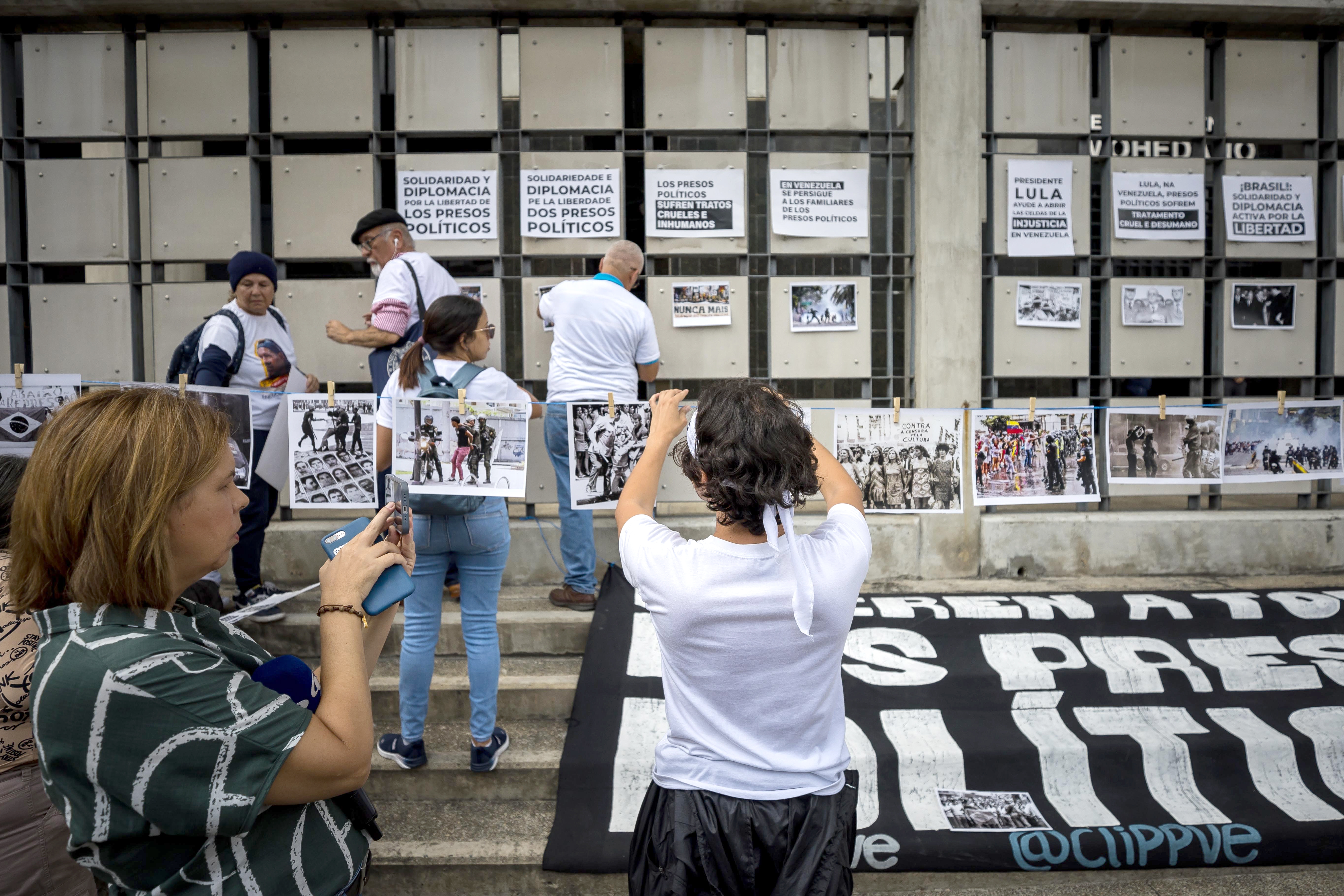 People urge Brazilian President to mediate political prisoner cases in Venezuela