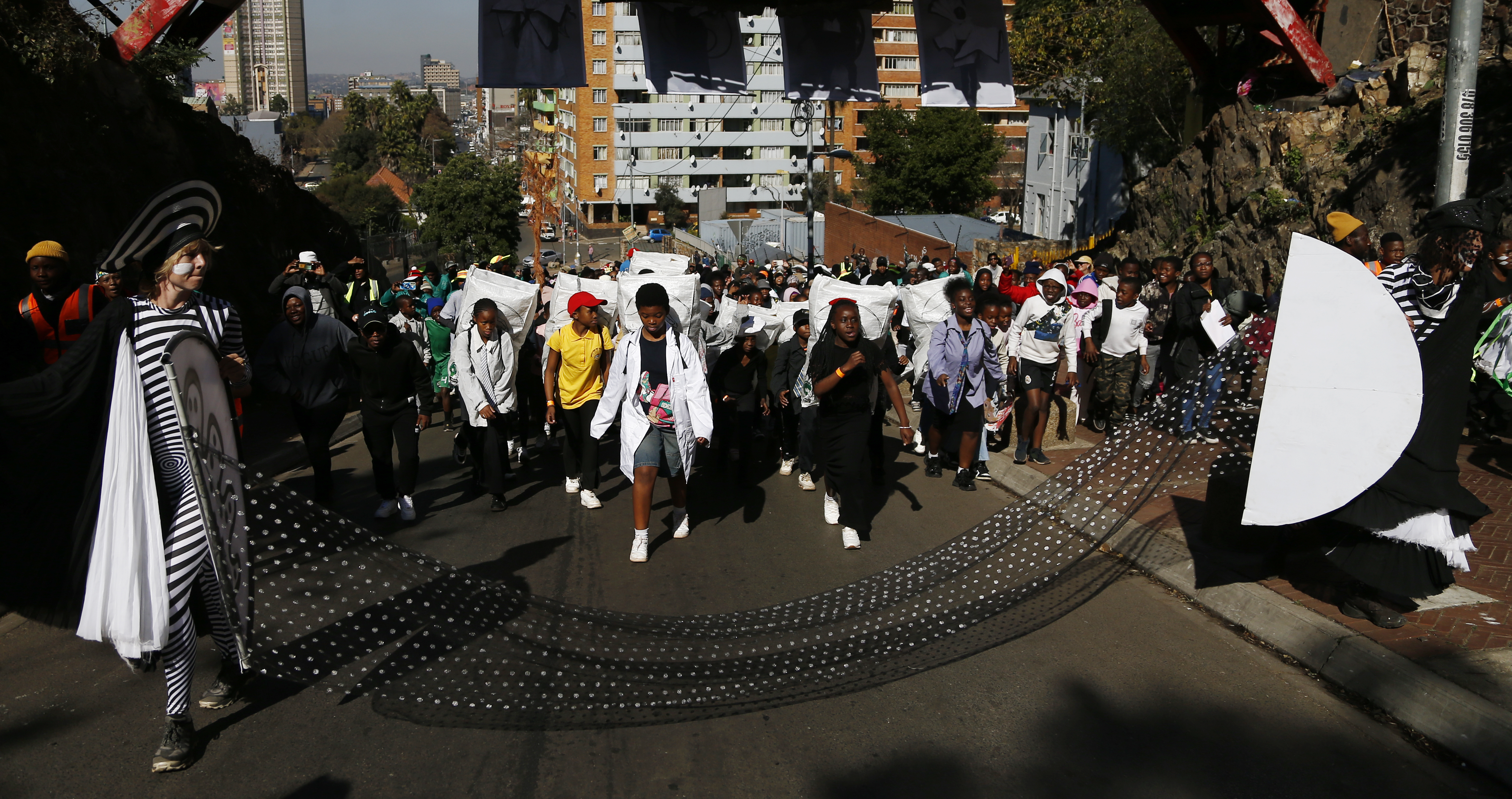 The Hillbrow street parade, and more from around the world
