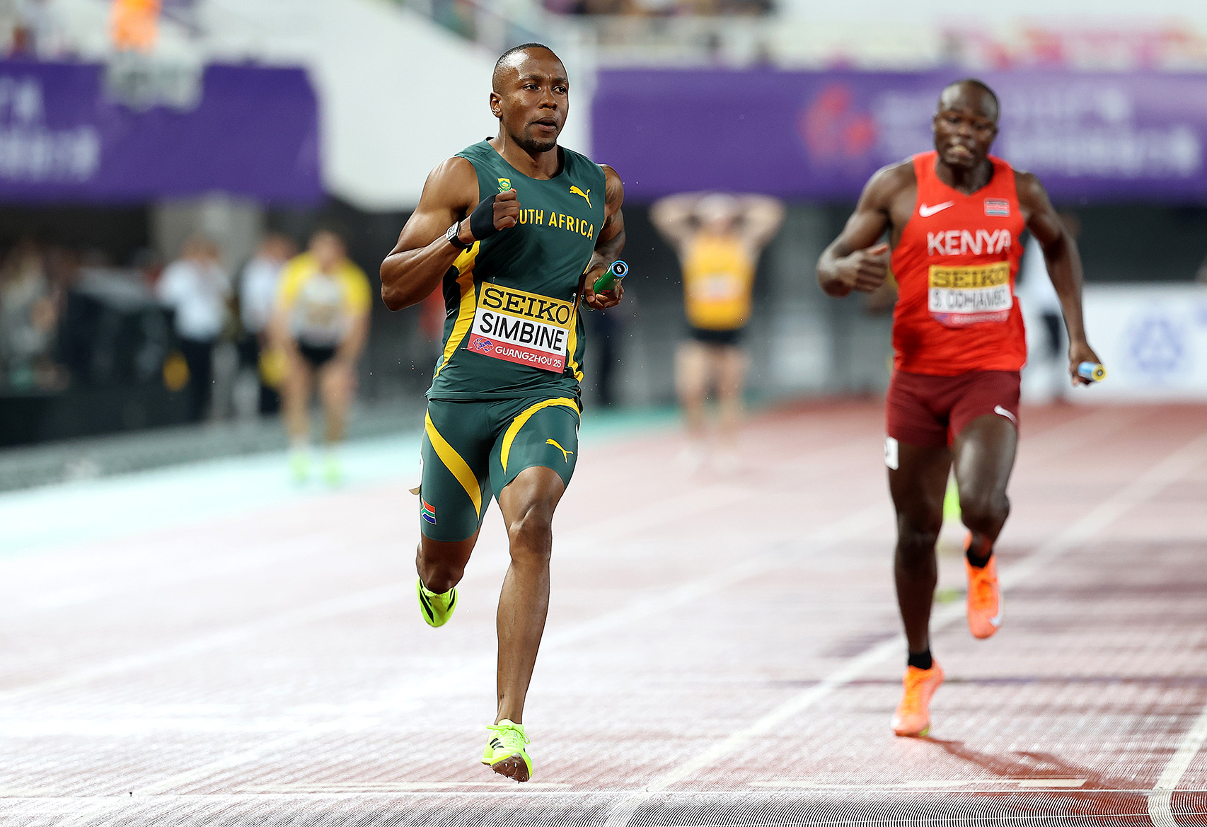 Akani Simbine is leading South Africa’s greatest-ever crop of sprinters