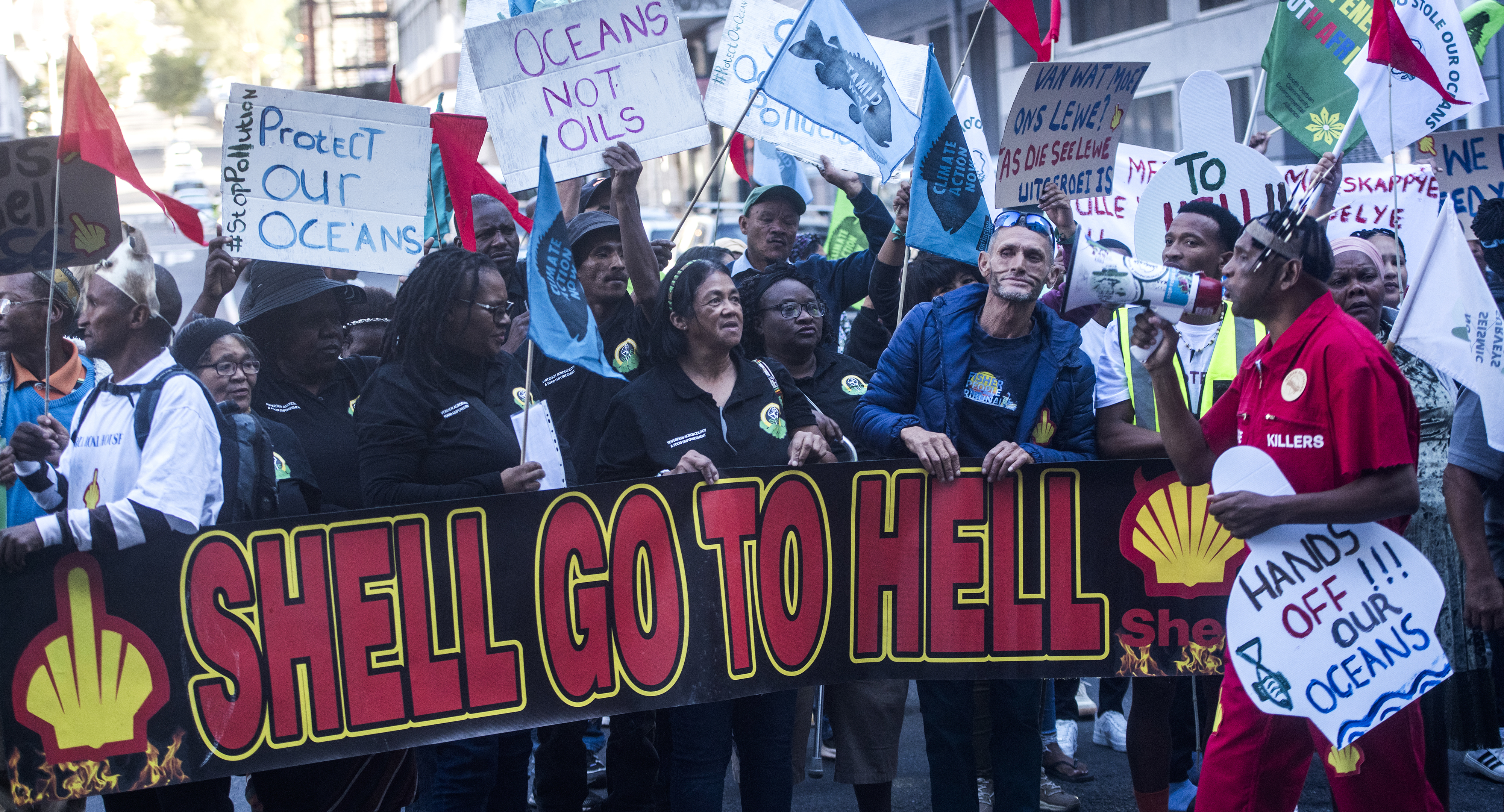 ‘We have a soul connection with this ocean’ - SA fishing communities, activists rally against TotalEnergies