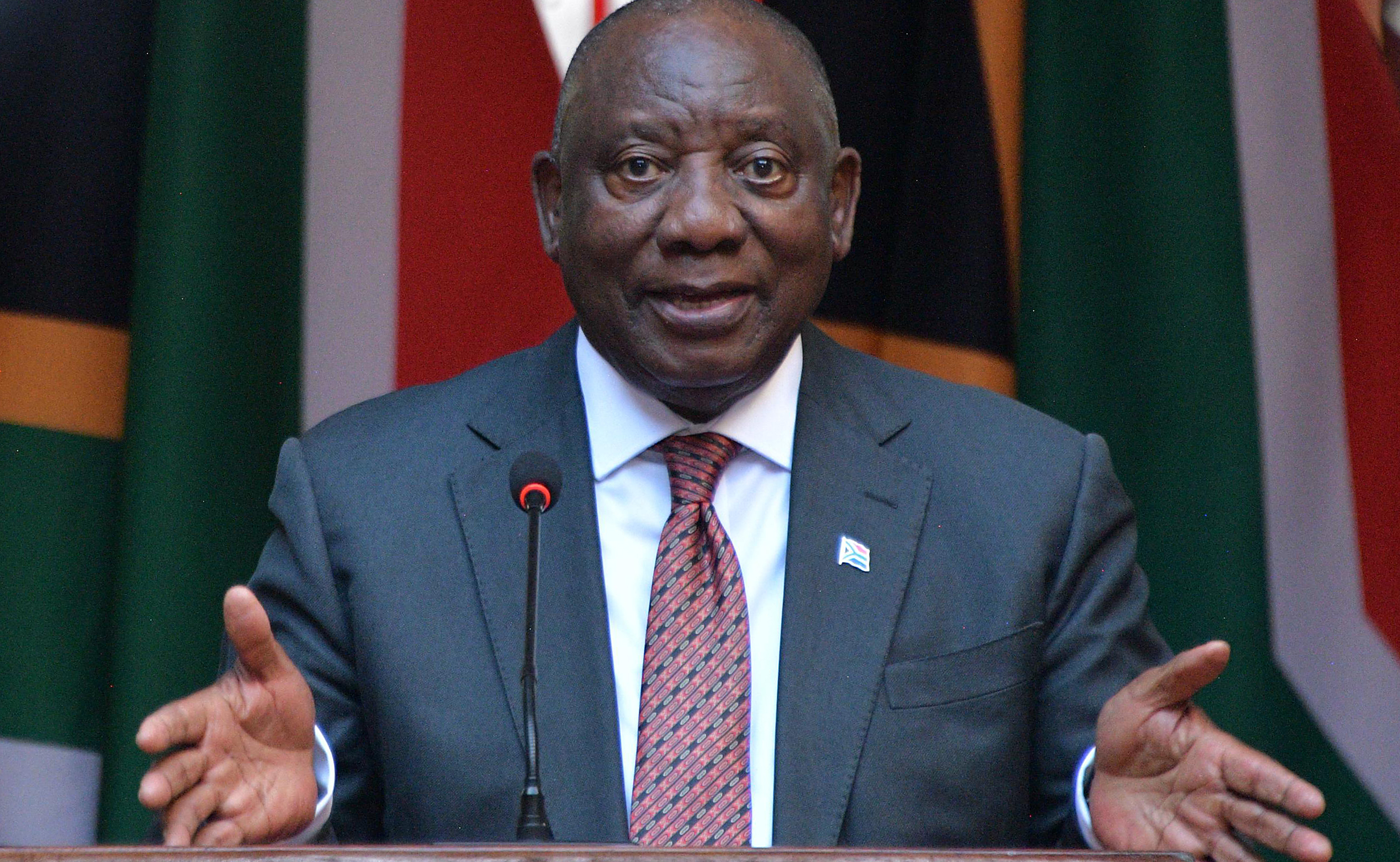 Claude-beyondmanageddeclinePresident Cyril Ramaphosa launches the second phase of Operation Vulindlela at the Union Buildings in Pretoria to unleash more rapid and inclusive economic growth. (Photo: Elmond JiyaneGCIS) 