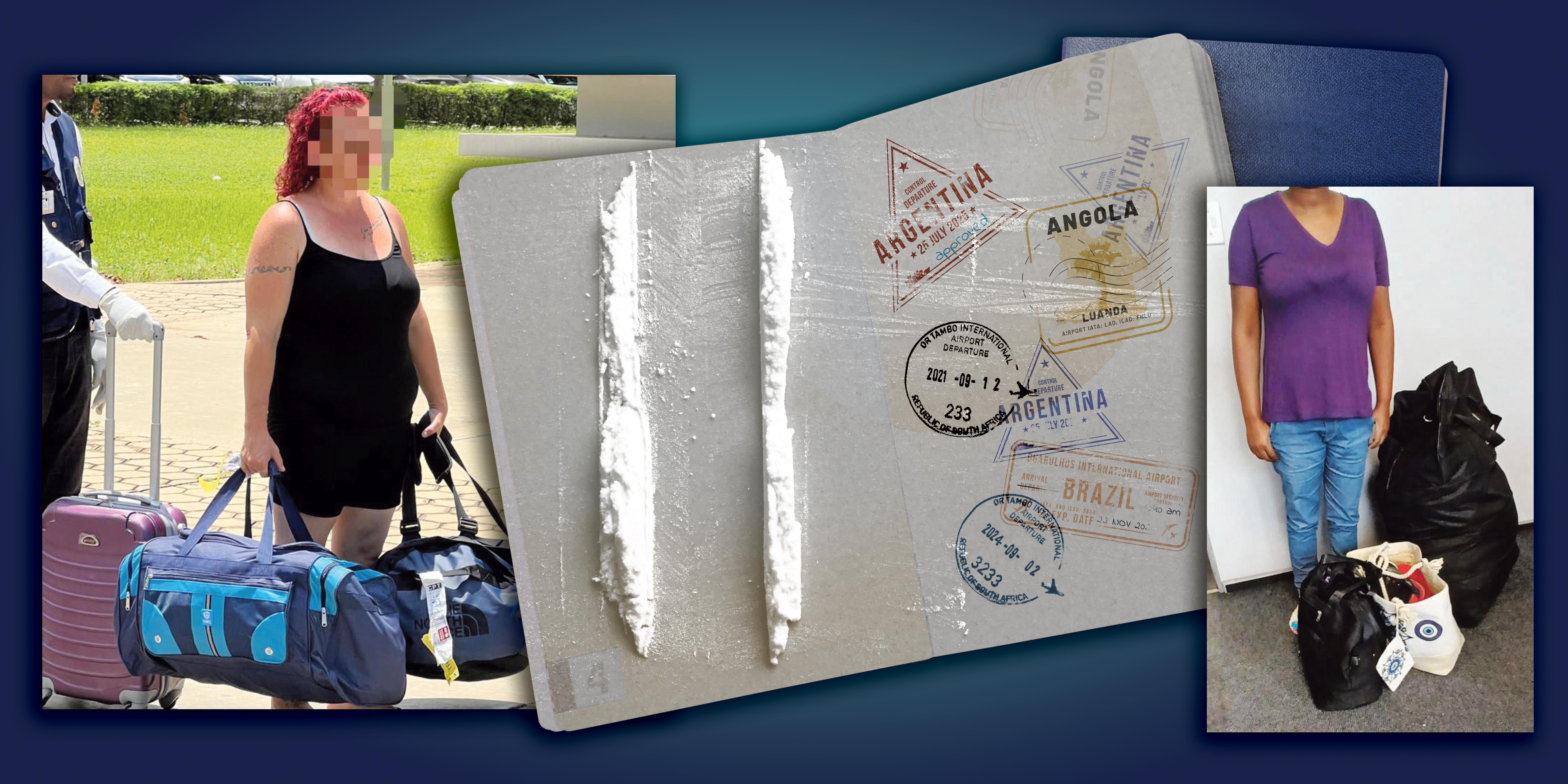 Angola and Argentina crackdowns expose secrets about drug mule syndicates operating via South Africa