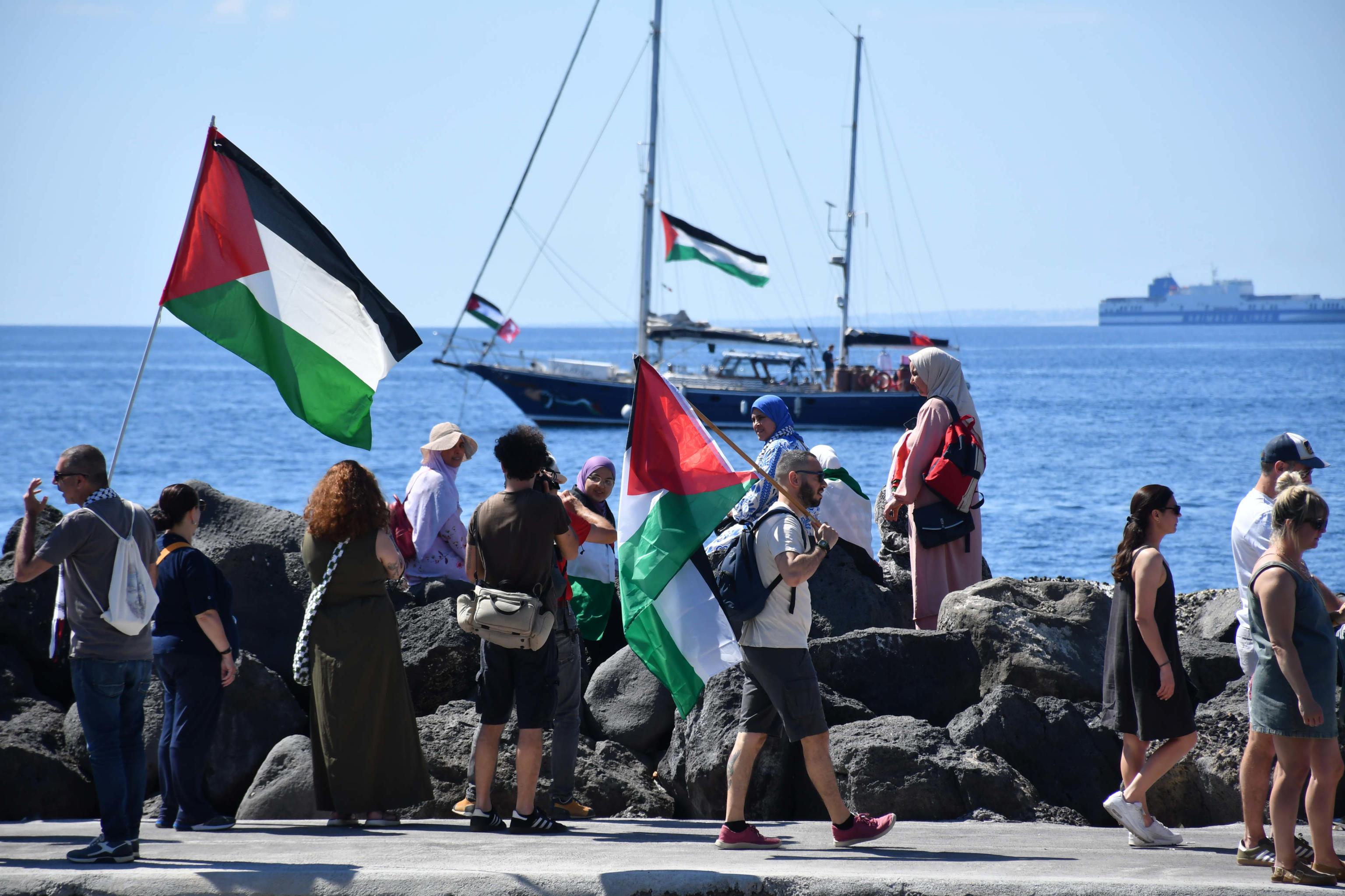 Israeli forces board aid boat bound for Gaza, Freedom Flotilla Coalition says