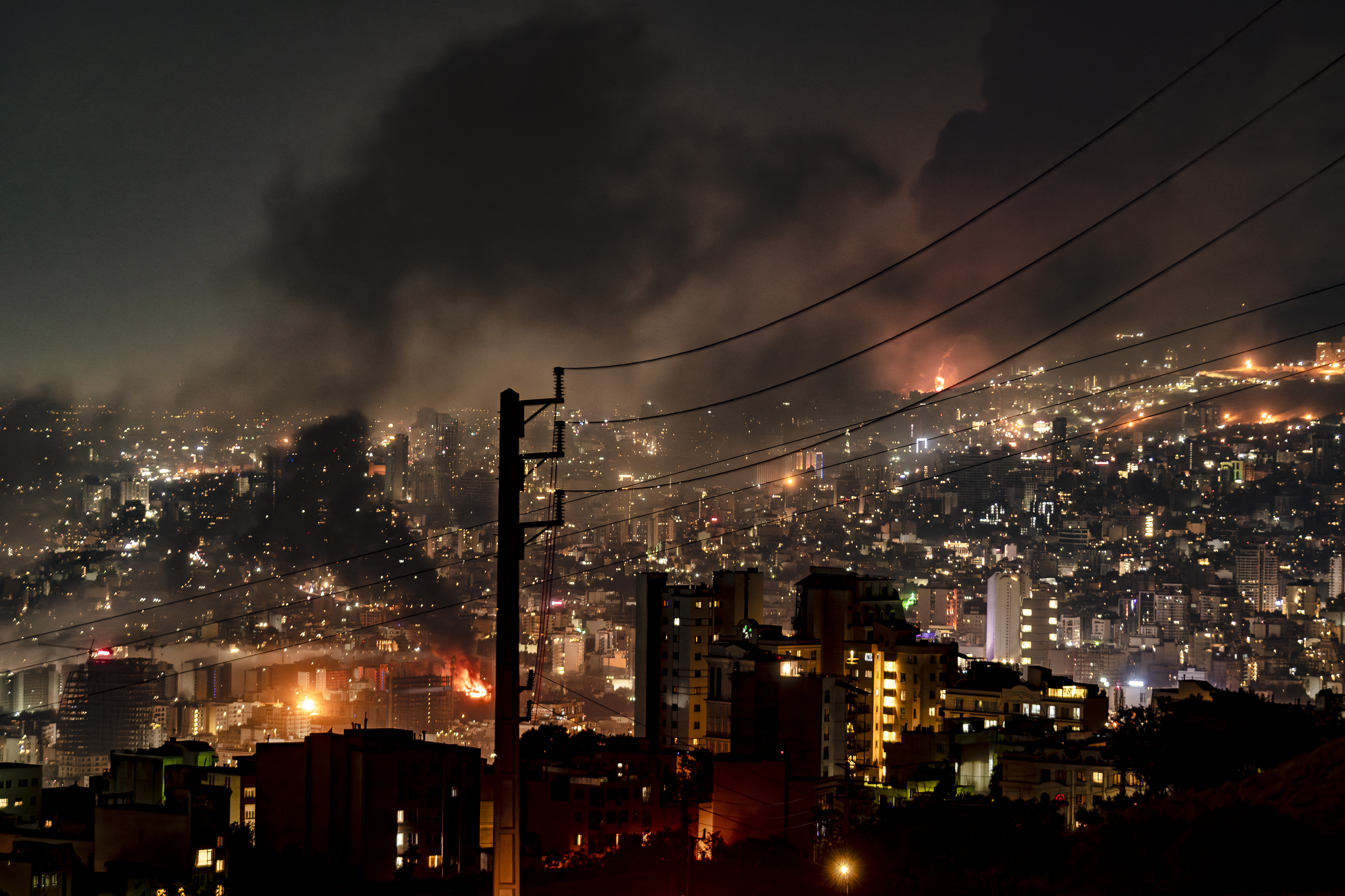 Israeli Airstrikes in Tehran