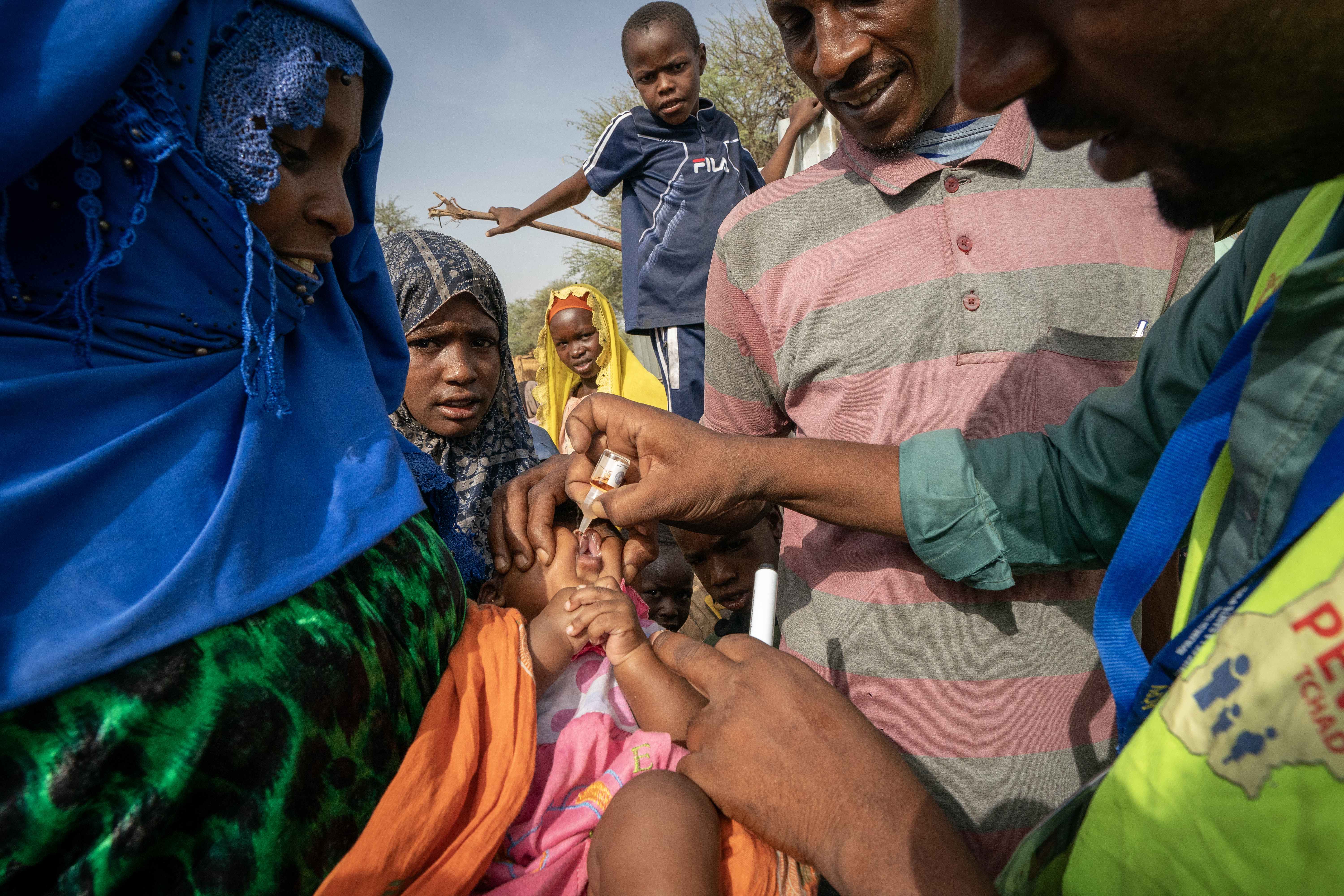 Chad's vaccinators battle polio amid conflict and climate crisis in fight for global health security