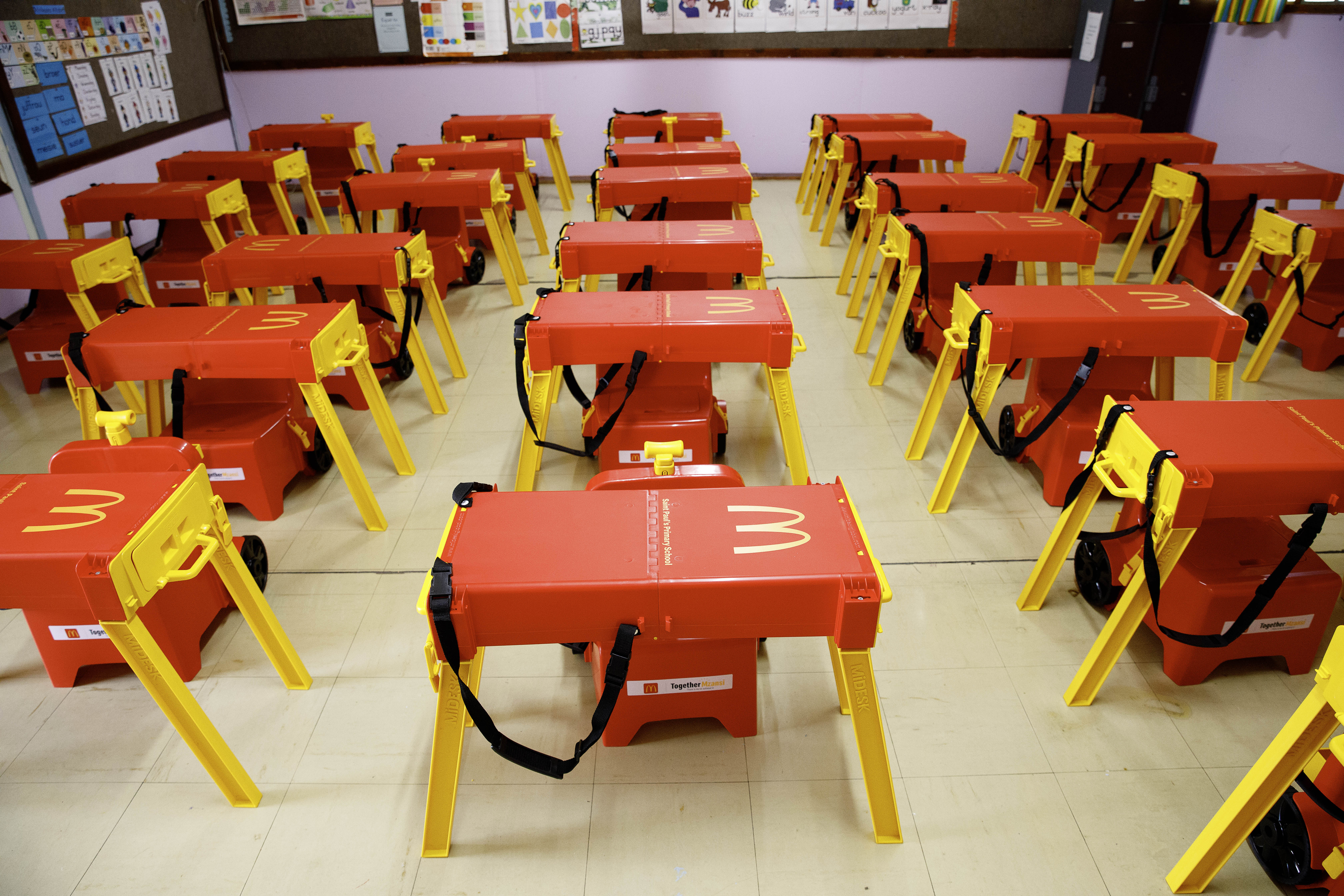 Logos on desks and screens on bikes — how far can advertising be pushed?