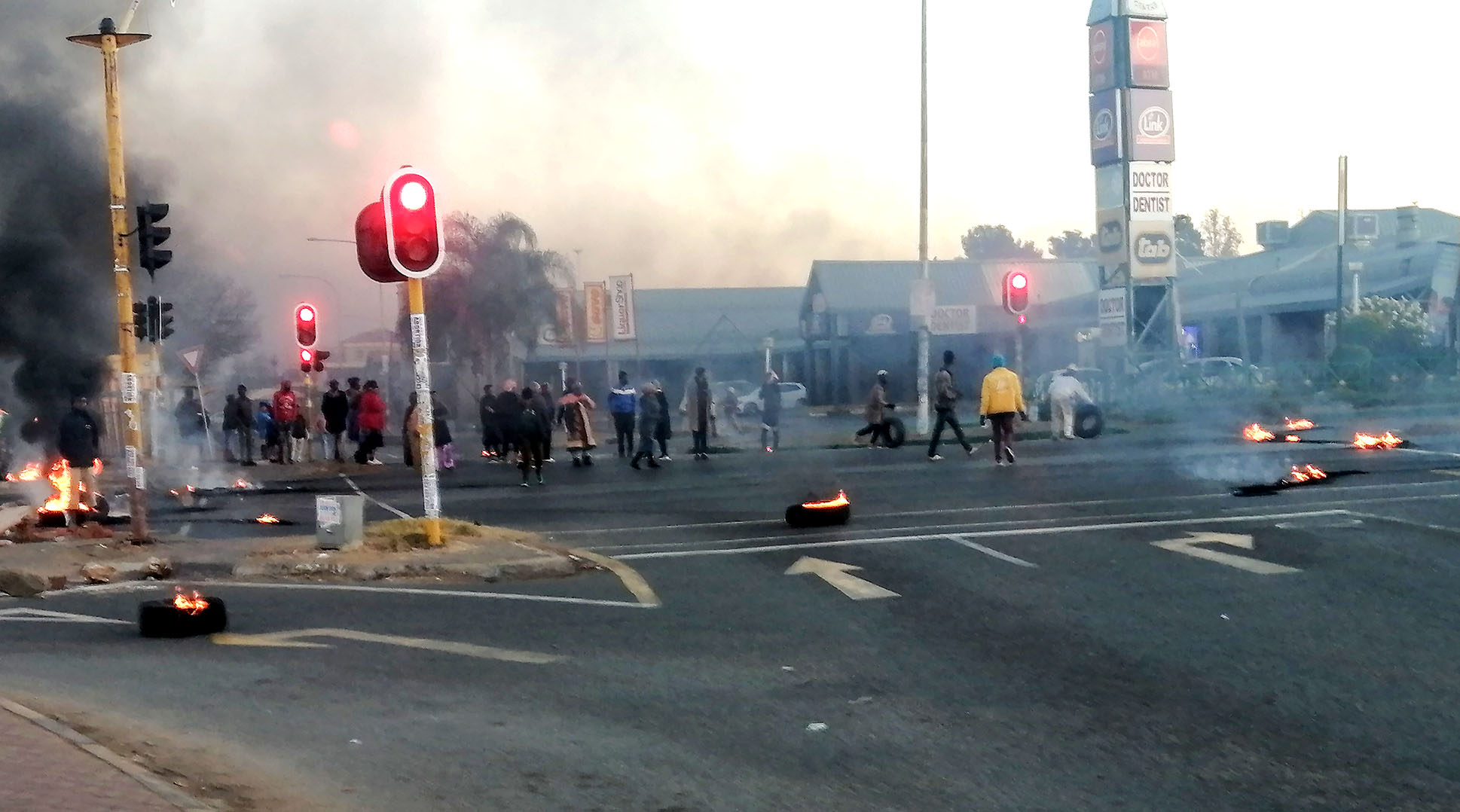 Protests flare across Soweto as residents complain of repeated electricity outages