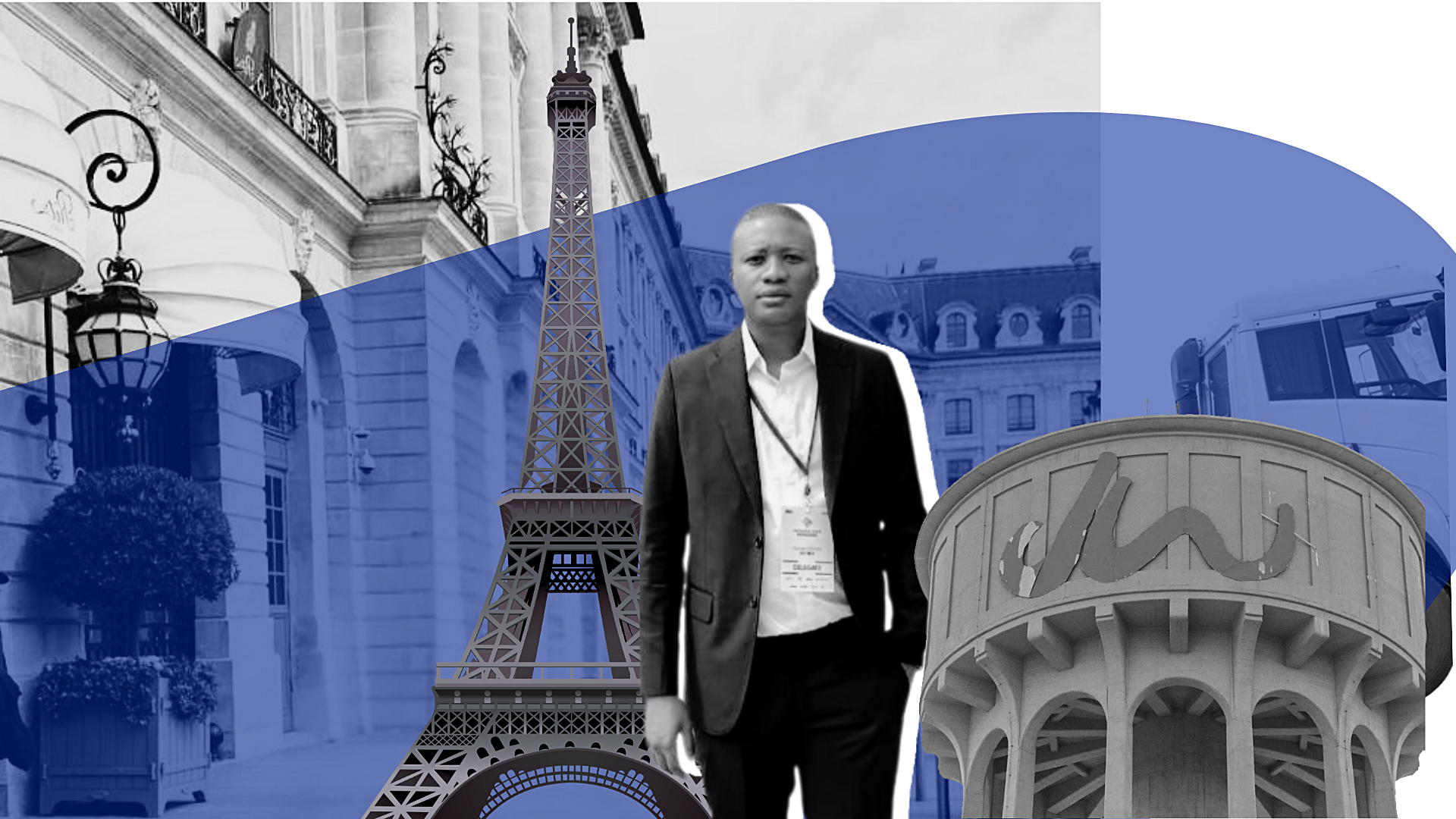 Who went to Paris with Paul? Water tanker tenderpreneur joined Mashatile’s France-SA business entourage