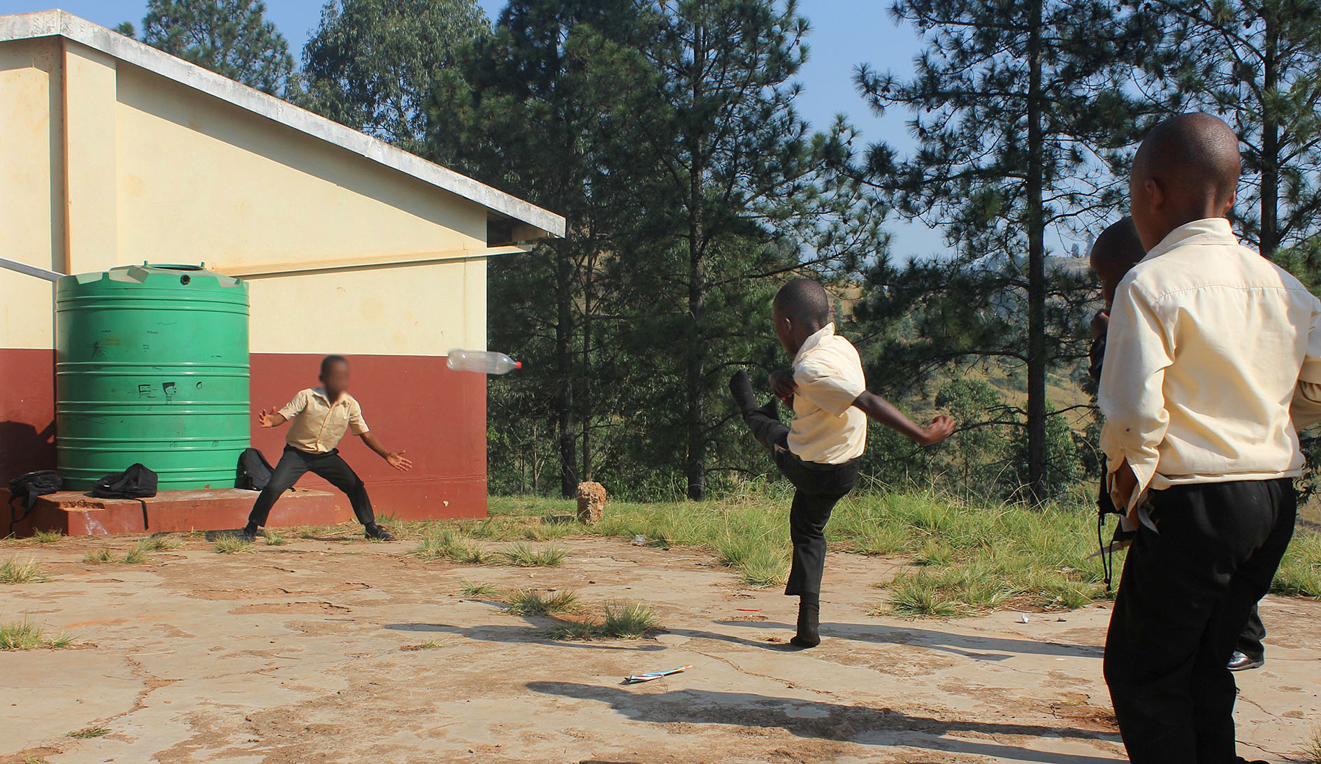 School children discover that more than 40% of school water samples they tested are unsafe