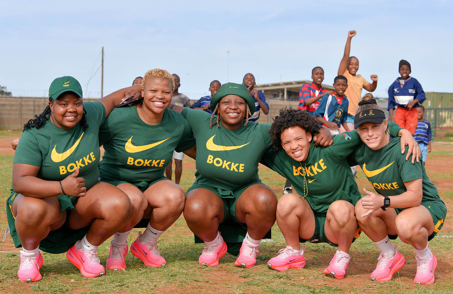 Tears and laughter — Springbok Women inspire Zwide pupils in touching homecoming visit