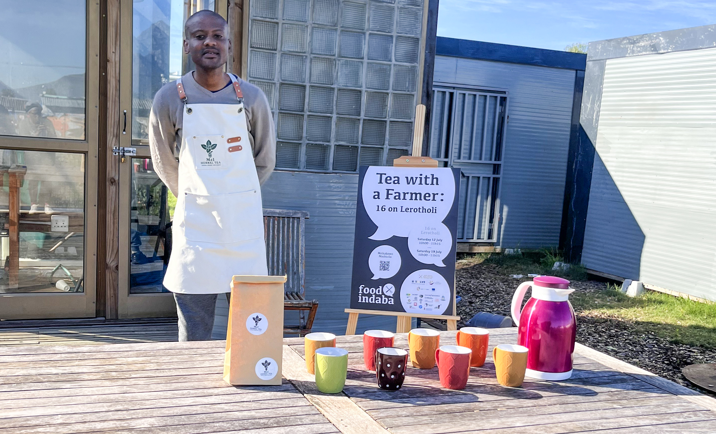 Triumph in a teacup — Covid took his job, but this Langa farmer is brewing a herbal success story