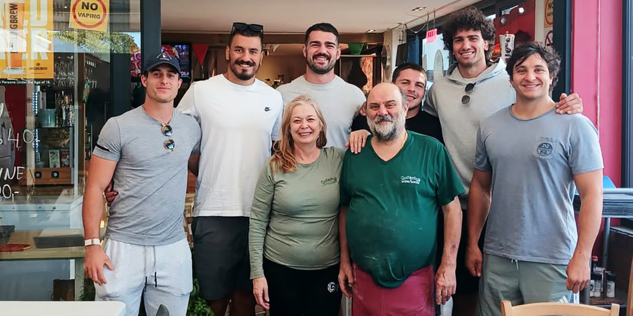 Delizioso! Italian rugby stars savour a taste of home at Gqeberha restaurant