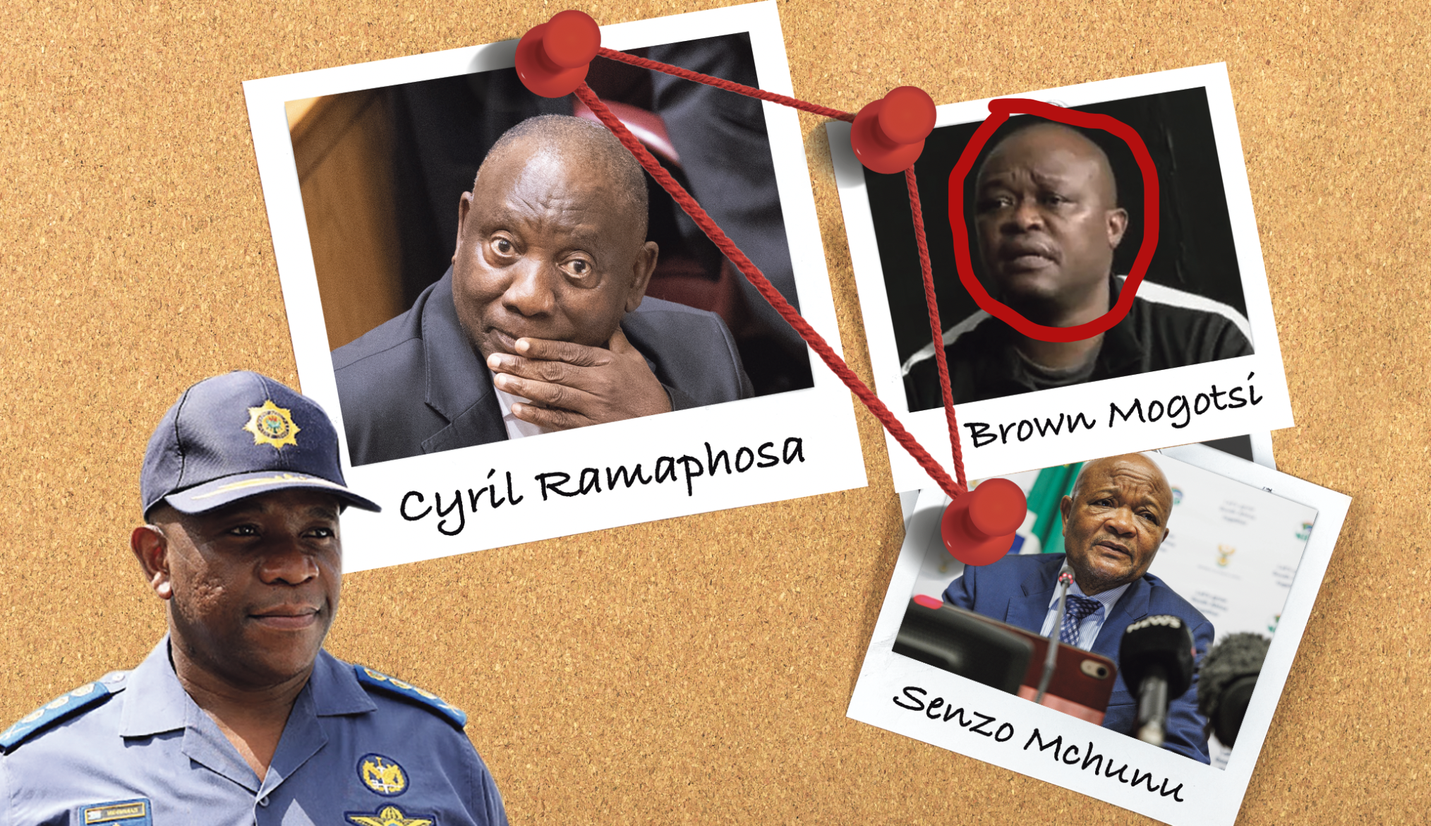 Reports link Cyril Ramaphosa campaign to shadowy figure at the heart of cop scandal