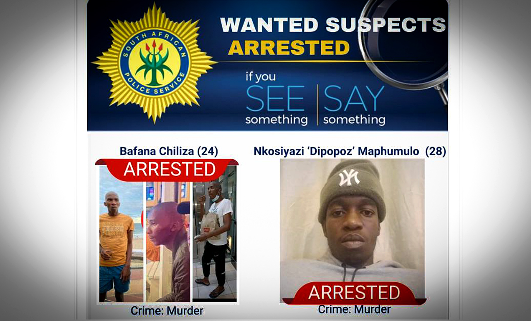 Seven-month manhunt ends in arrest of men who allegedly killed Fort Hare VC’s bodyguard