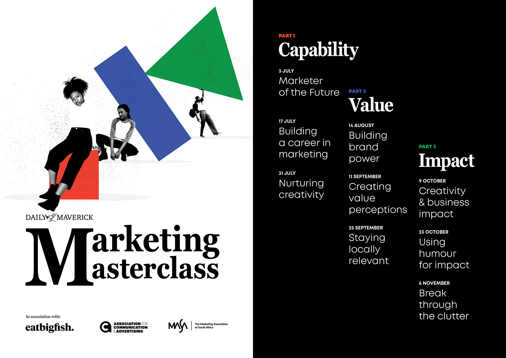 Daily Maverick’s Marketing Masterclass Series 2 is under way — here’s what’s next