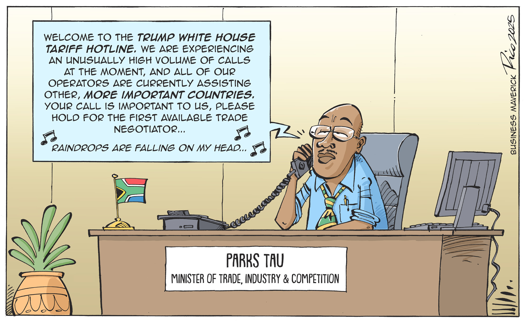 The Tau Tariffs Hotline