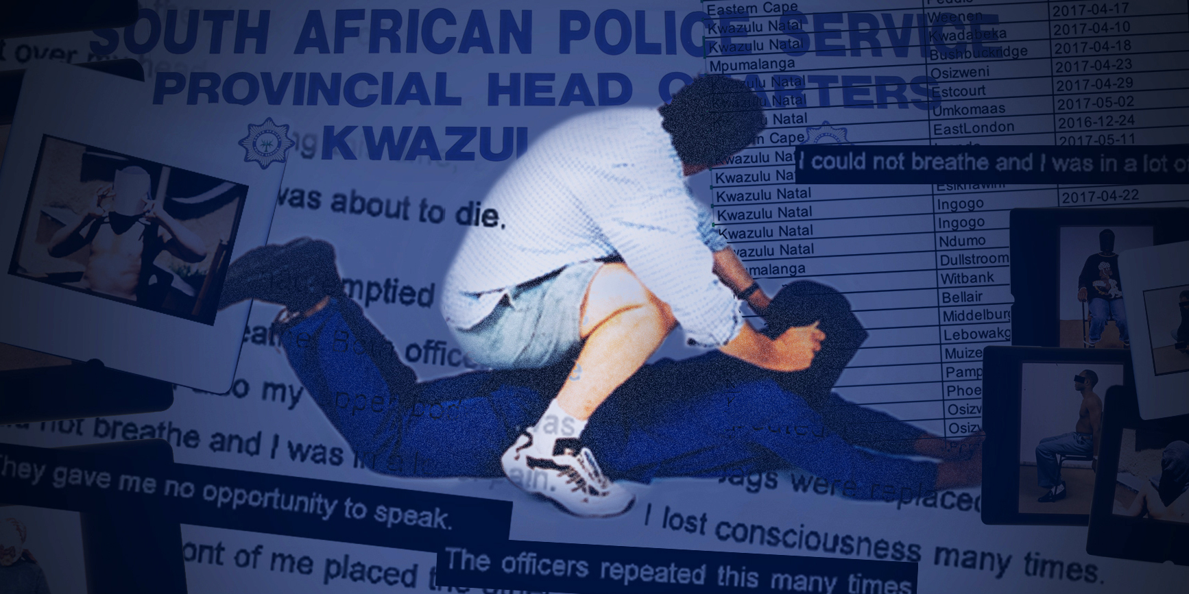 ‘Tubing’ — the apartheid-era torture method still prevalent within the police