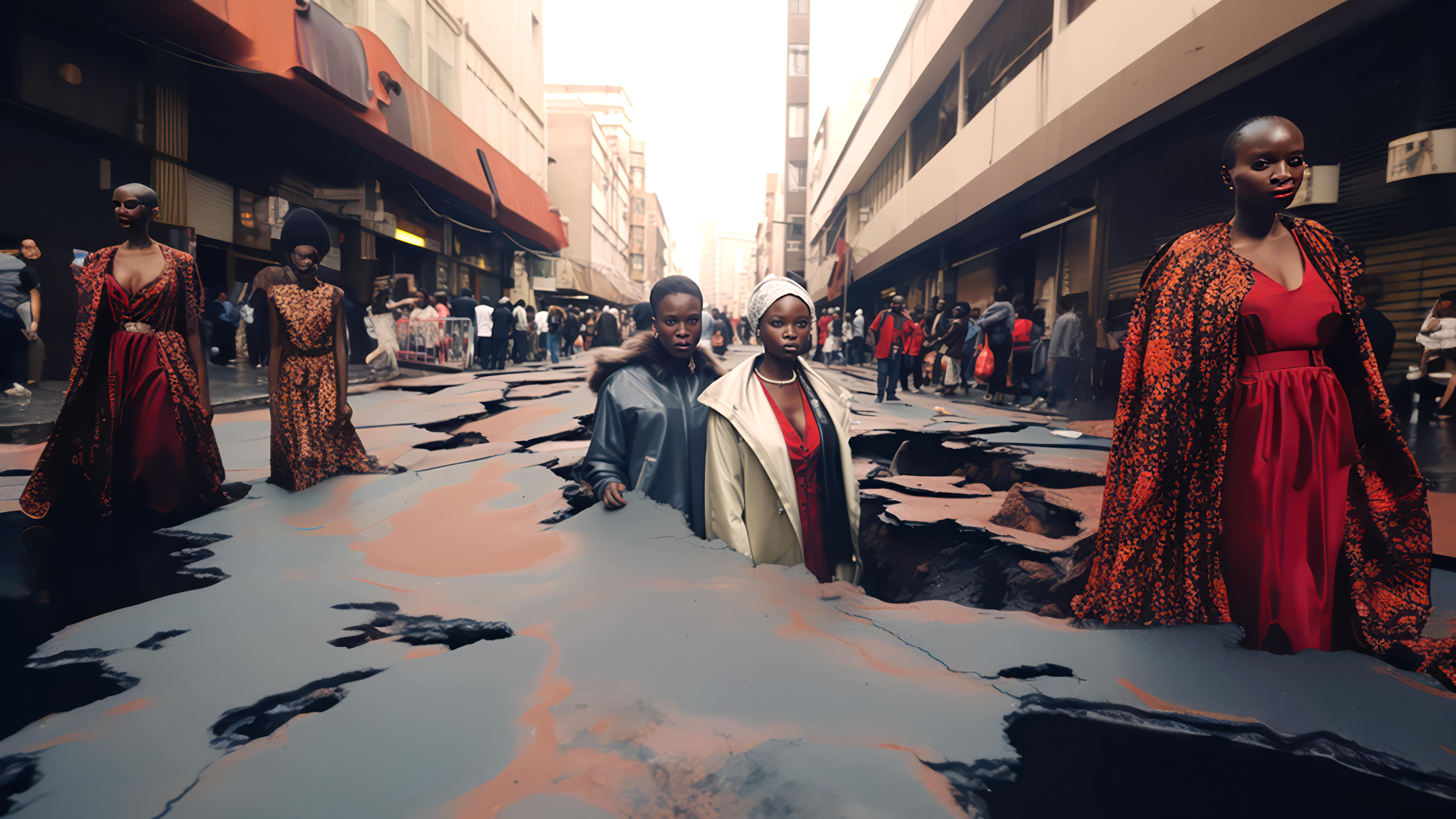 New worlds unfolding — how Thekiso Mokhele uses AI to reshape artistic labour