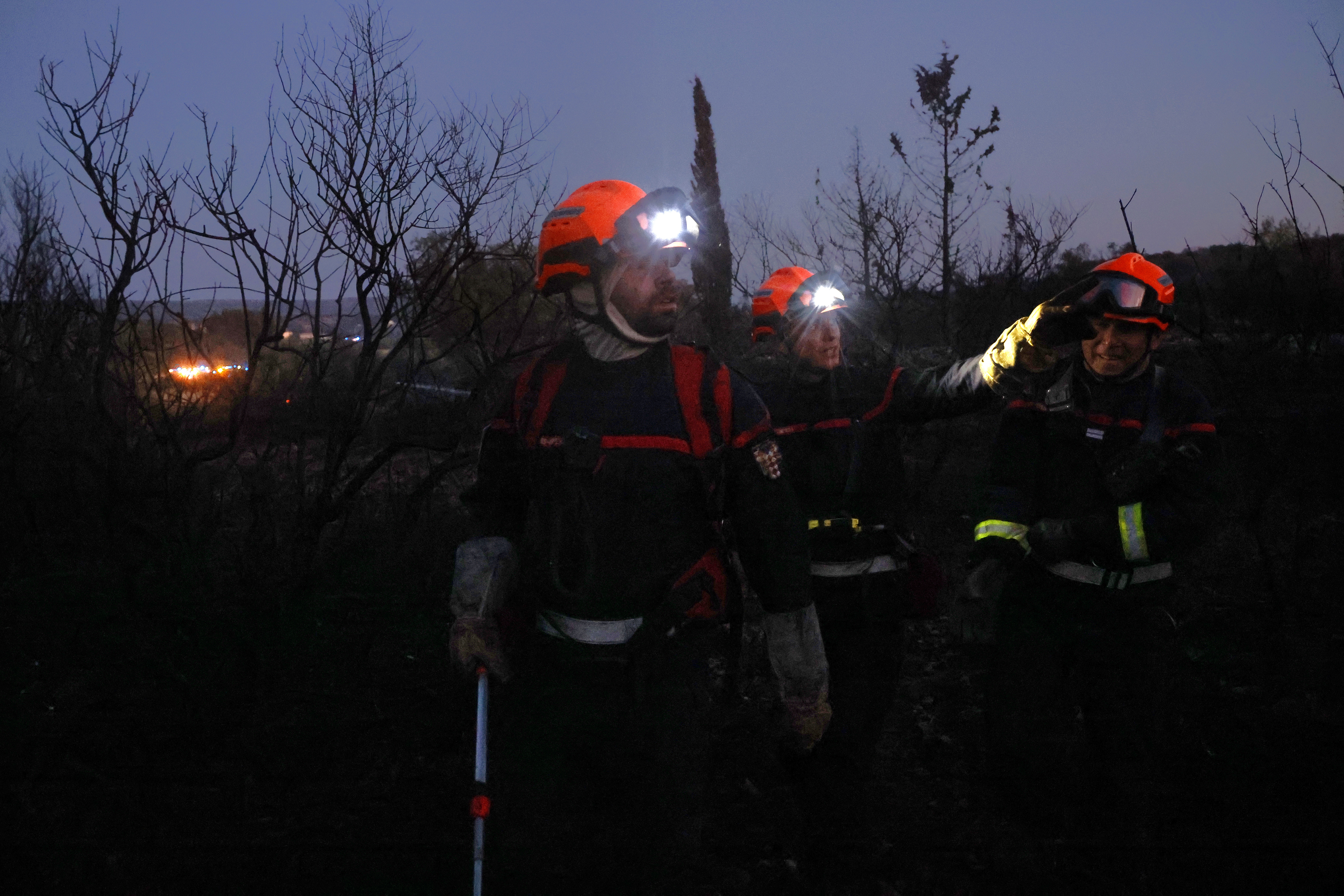 Fire Southern France