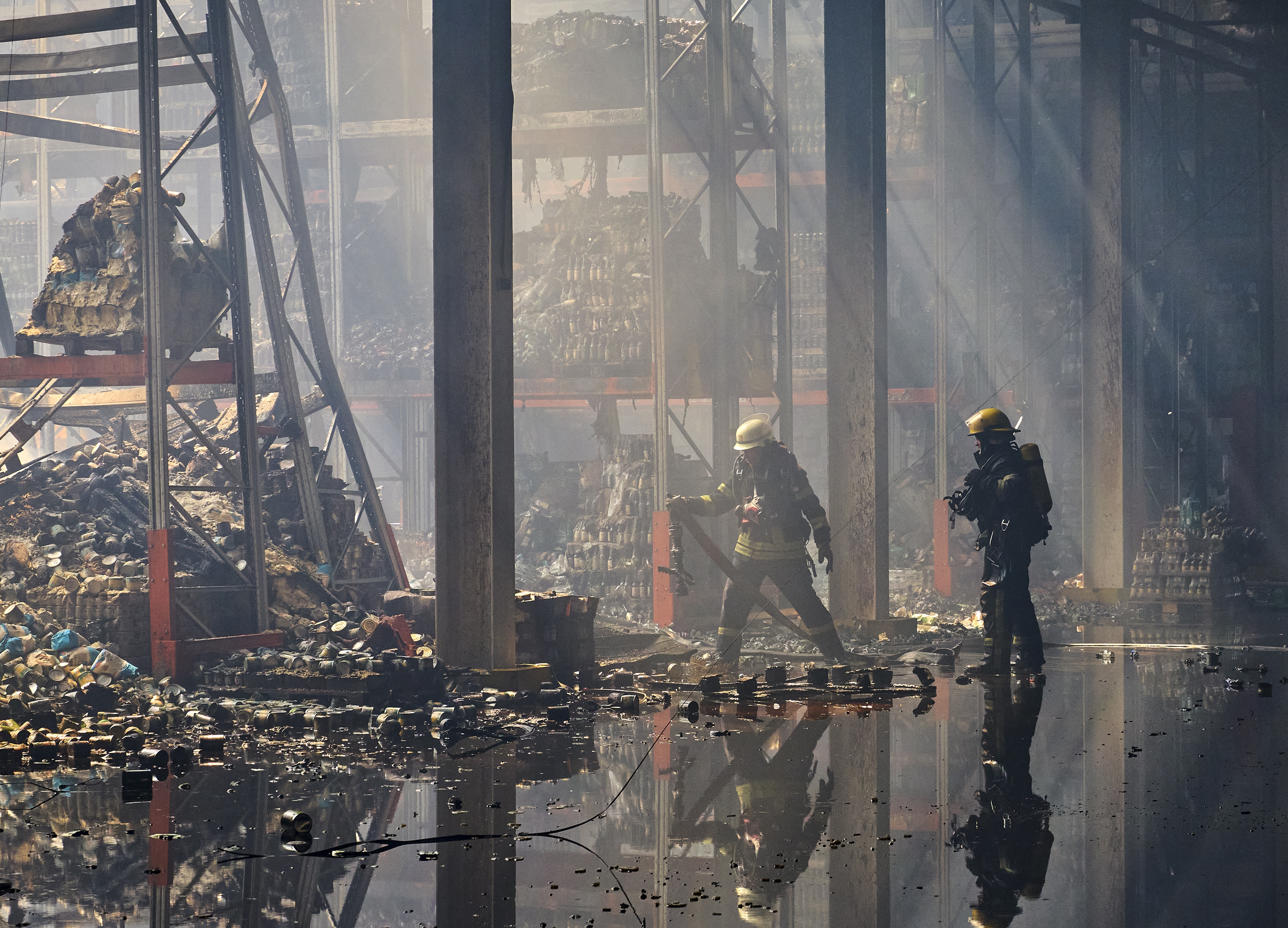 One killed in Russian strike on civilian enterprise on the outskirts of Kharkiv