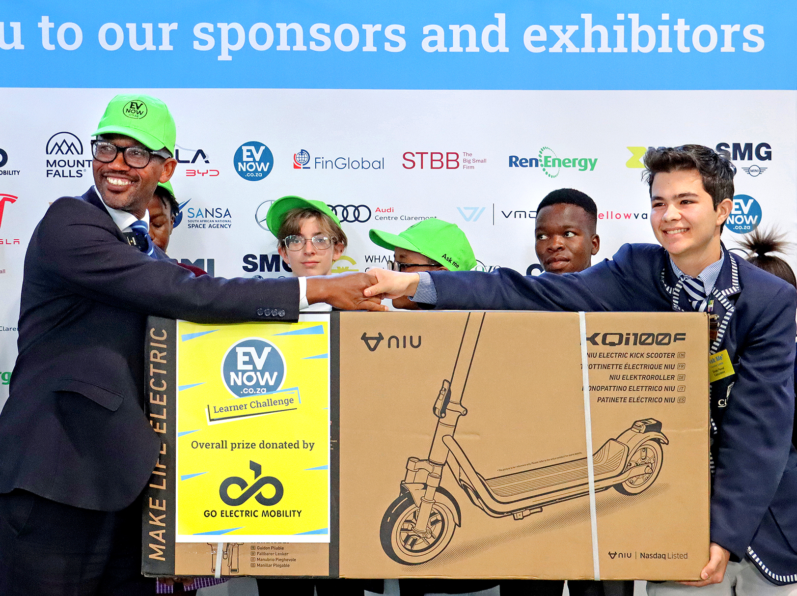 Hermanus teen’s solar app powers a win at electric vehicle showcase