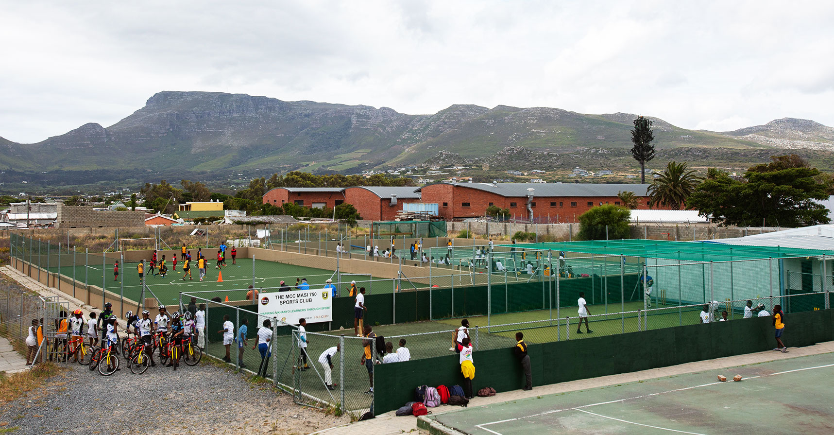 Cricket legend Vintcent van der Bijl turns Masiphumelele township into a field of hope