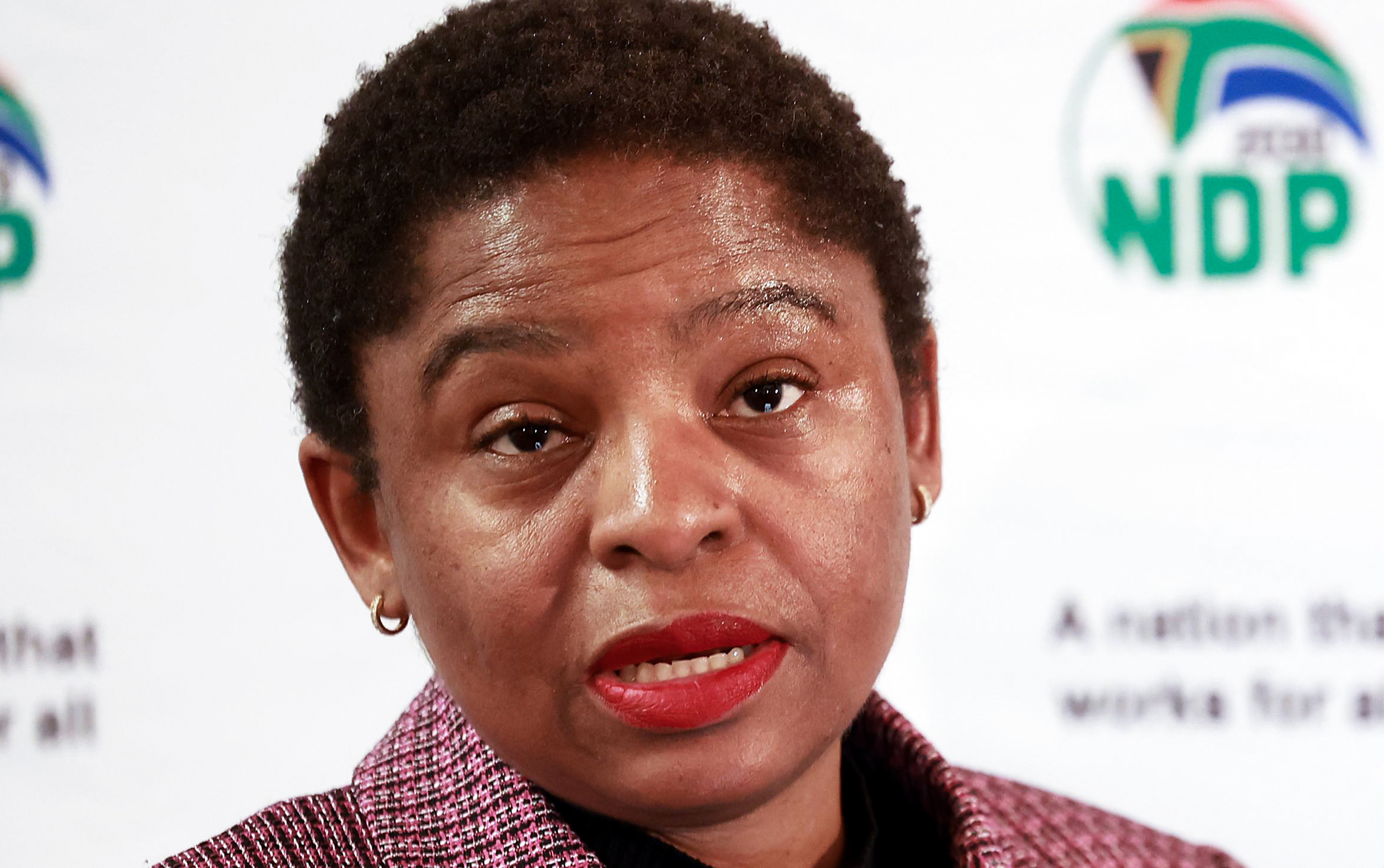  Minister in the Presidency Khumbudzo Ntshavheni. (Photo: Elmond Jiyane / GCIS)