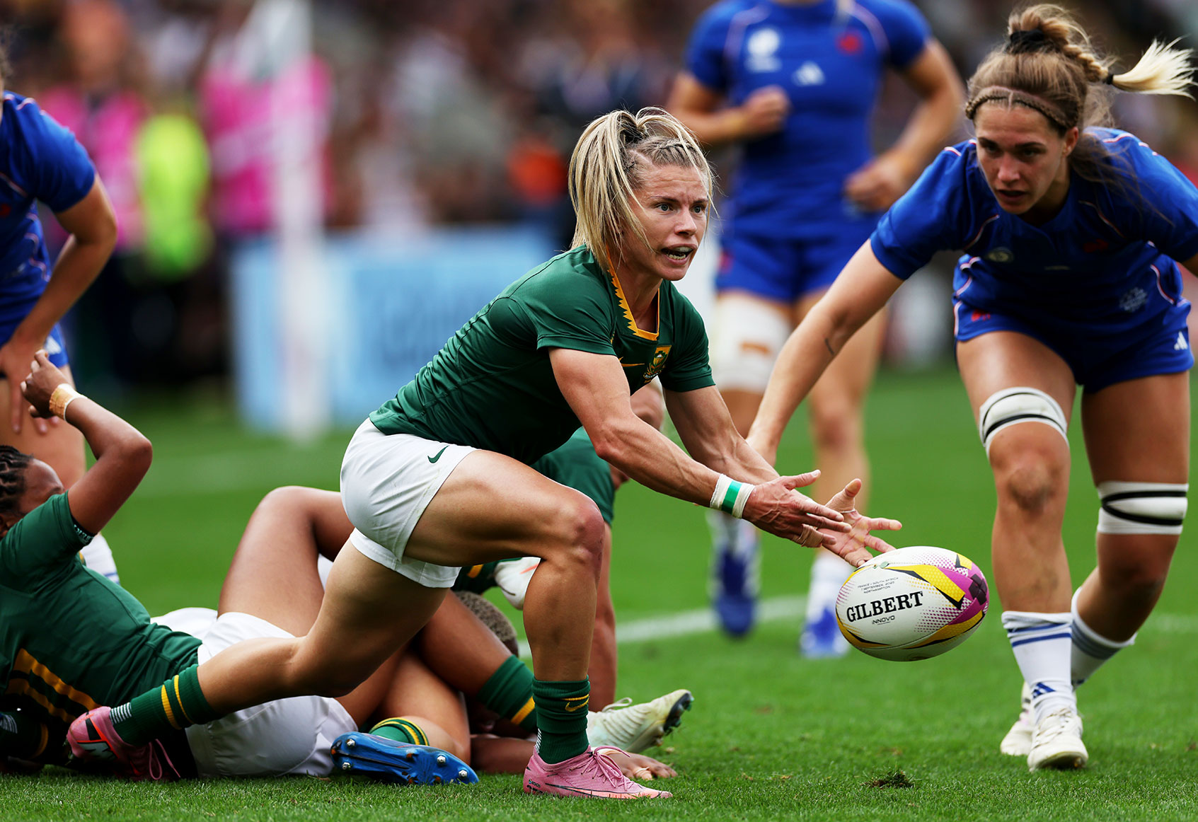 France outplay Springbok Women in Rugby World Cup pool decider