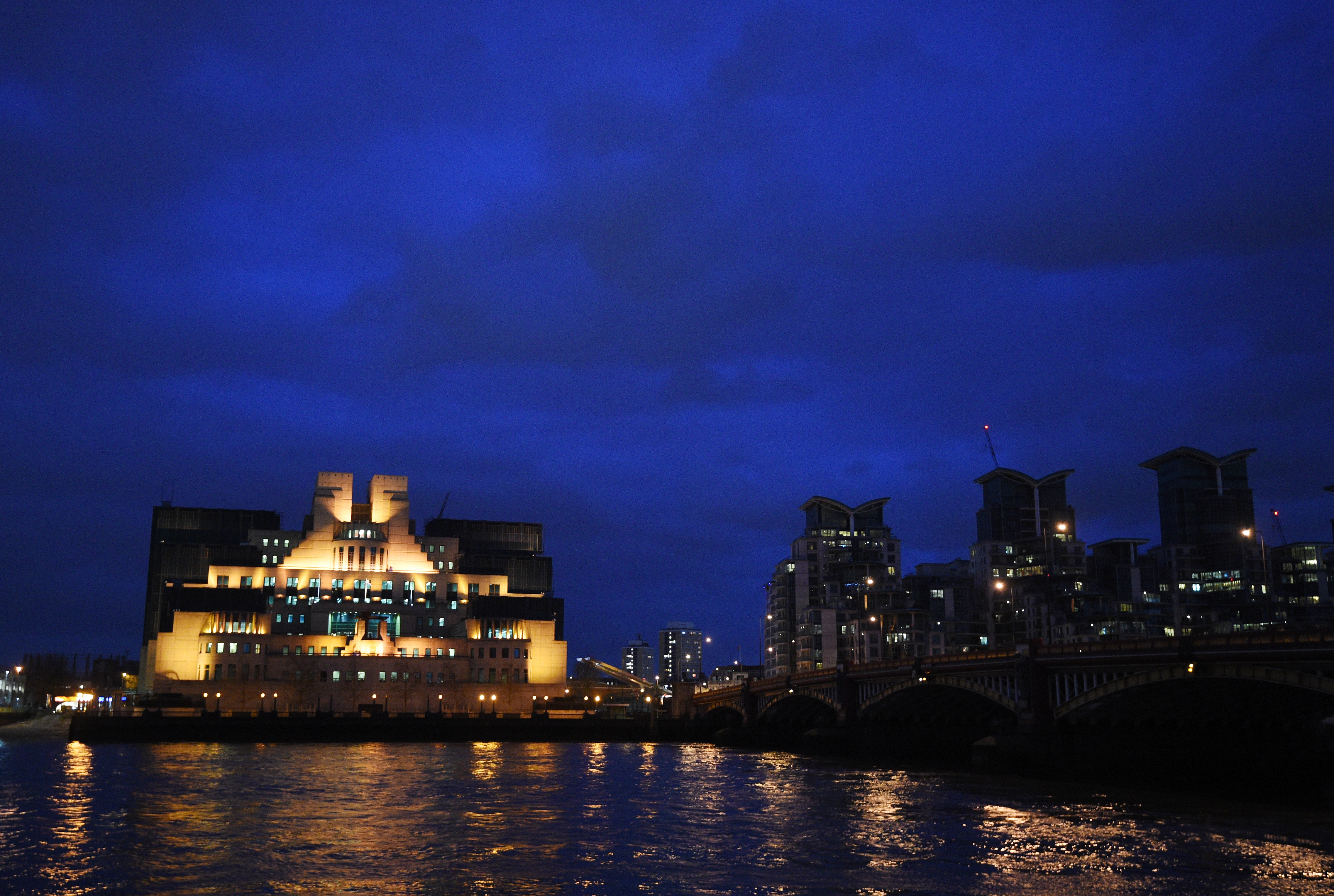 UK police arrest three on suspicion of helping Russian spy services