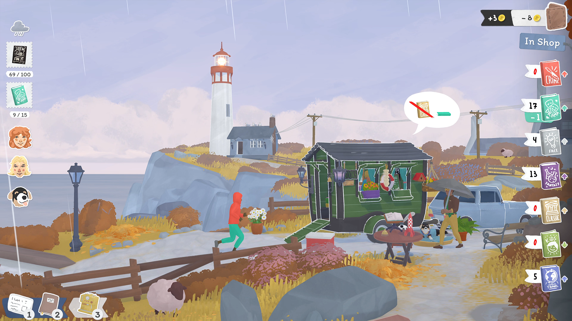 Tiny Bookshop — a cosy, wish-fulfilment addition for your game library