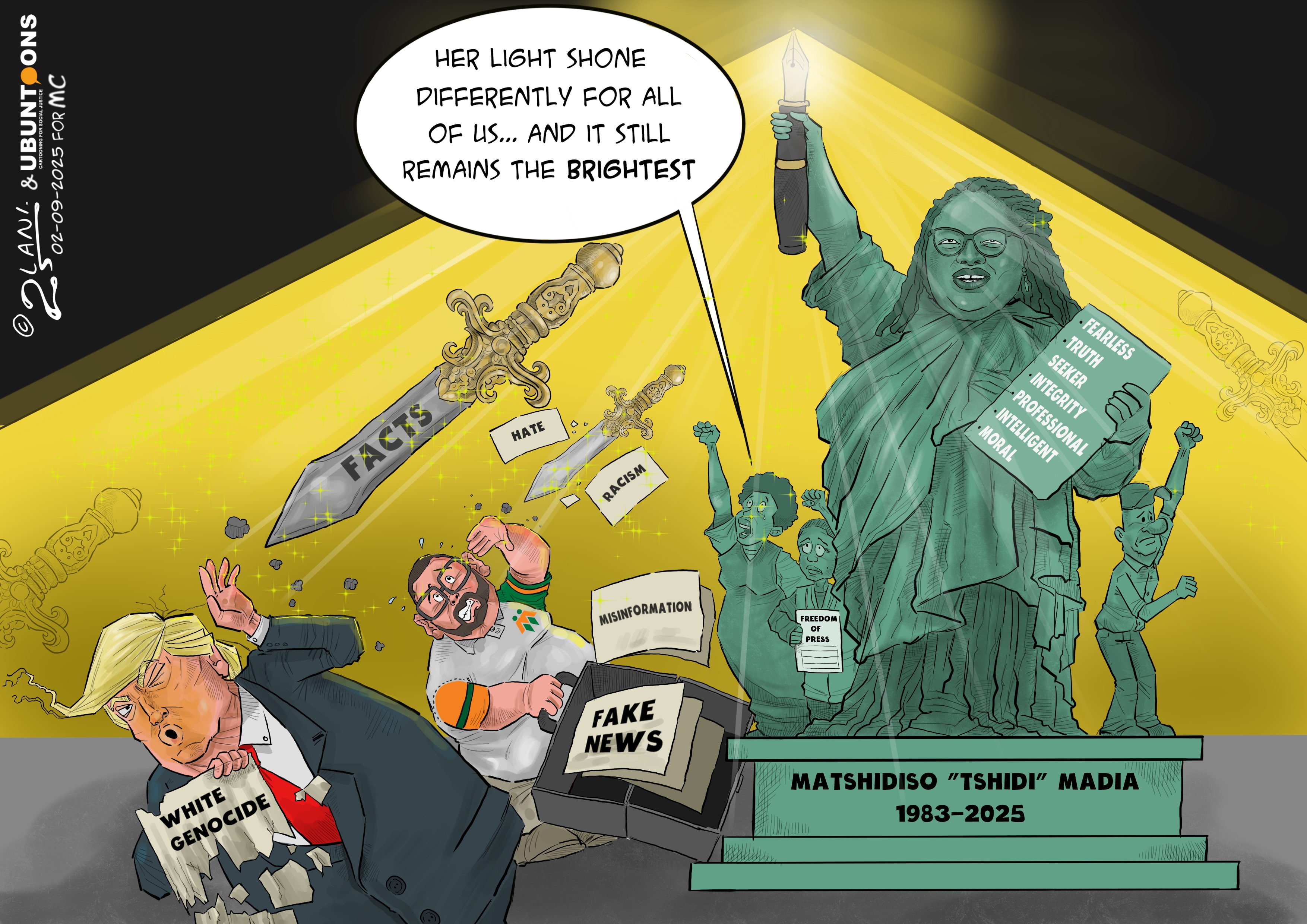 Shine on, Matshidiso