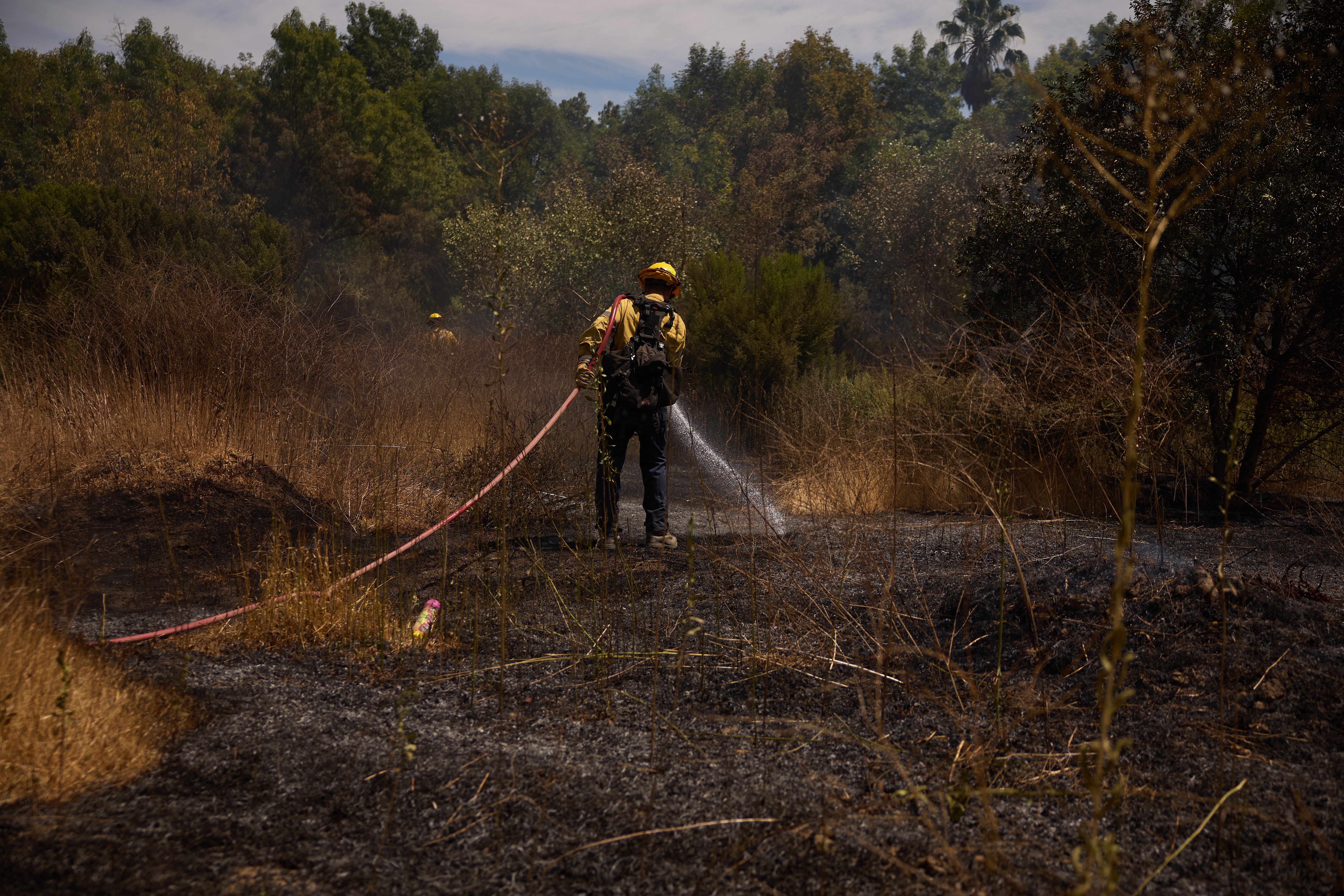 Critical fire weather conditions impact Southern California