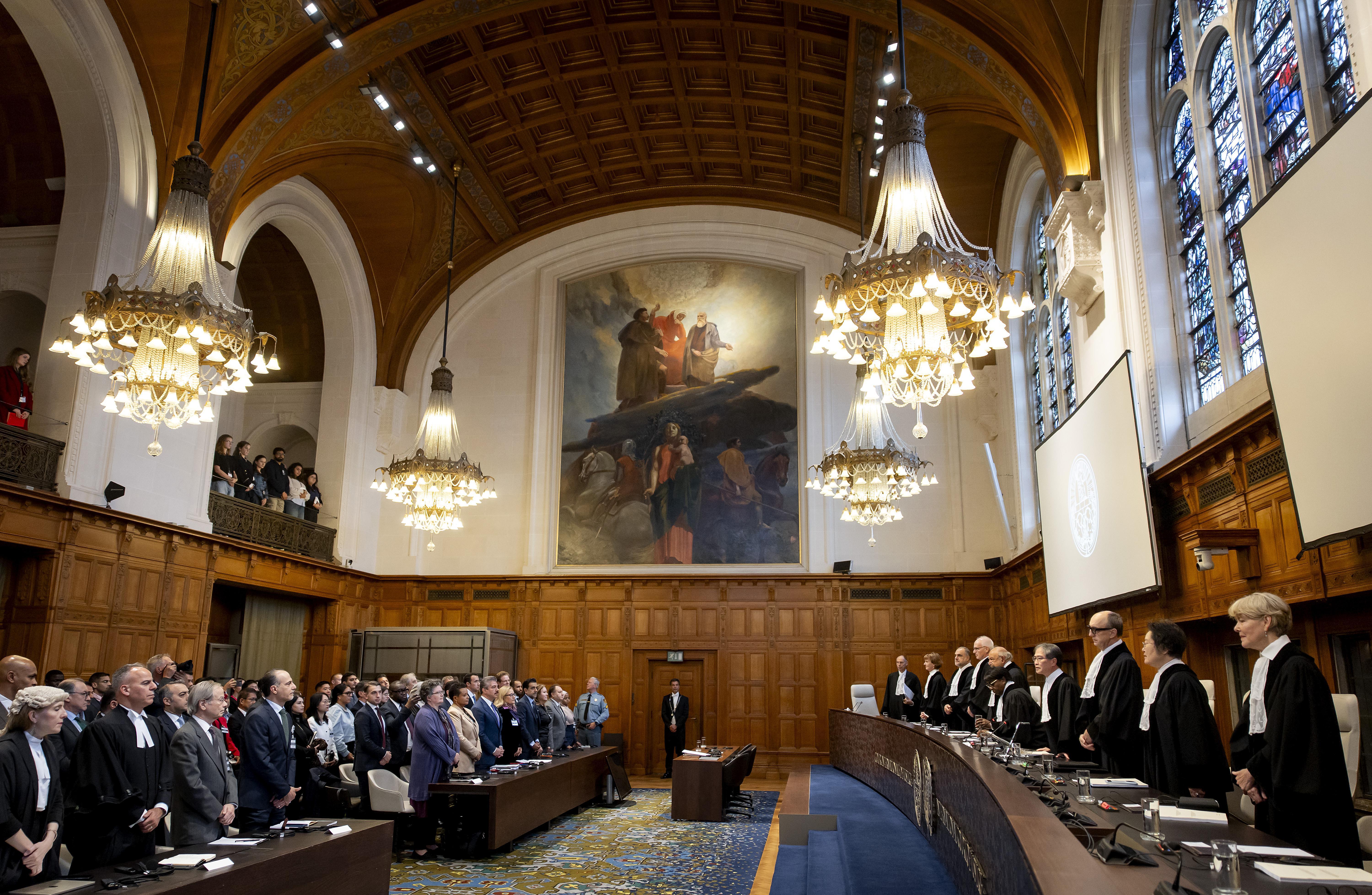 International Court of Justice ruling on Israeli occupation of Palestinian territories