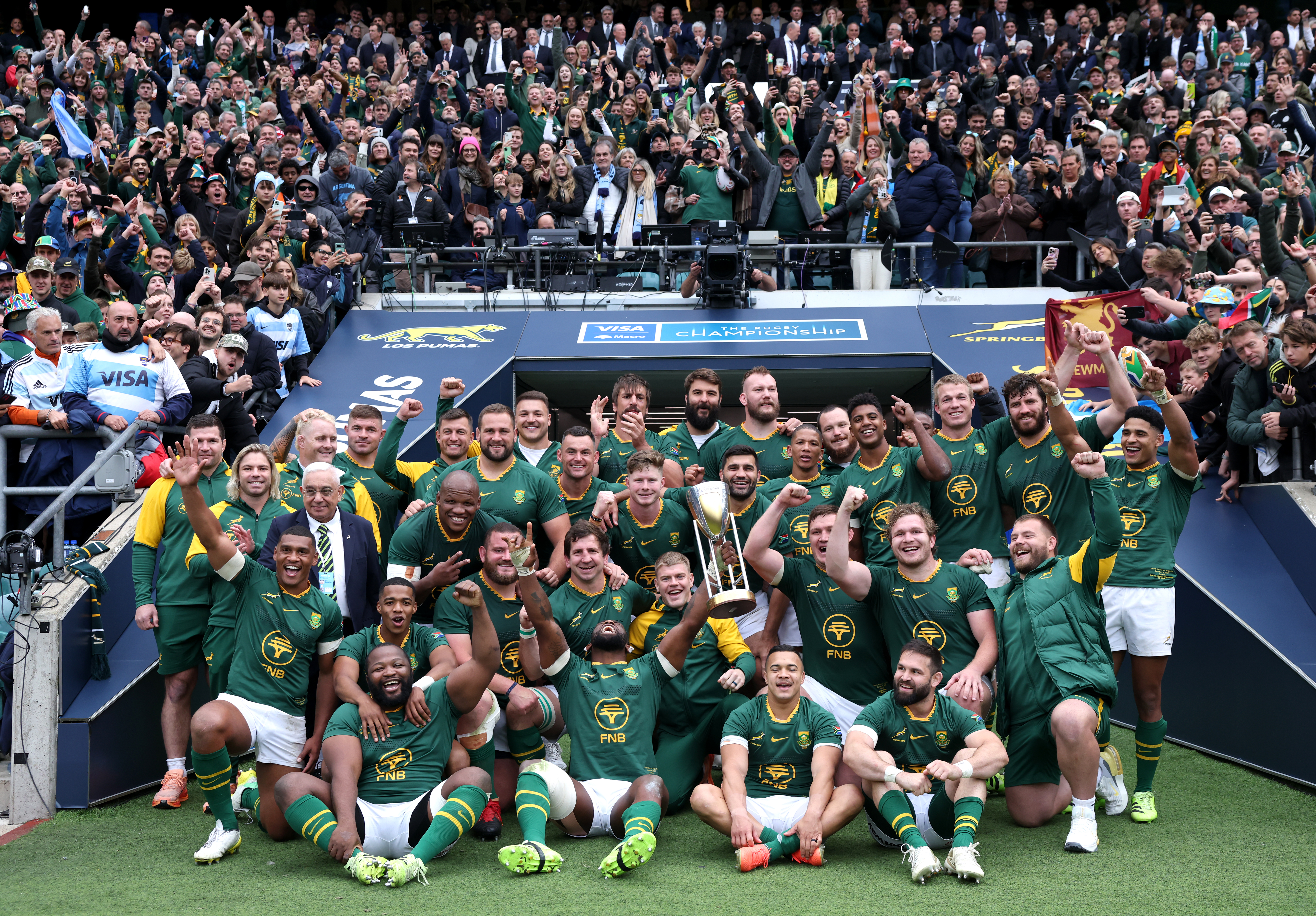 Boks secure first back-to-back Rugby Championship titles with close win over Pumas