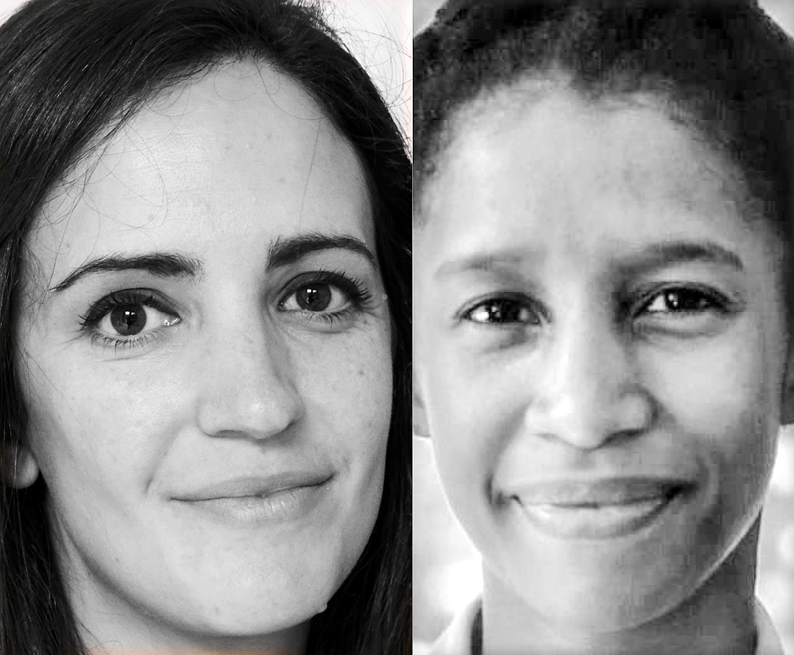 Kate Handley and Khanya Sidzumo