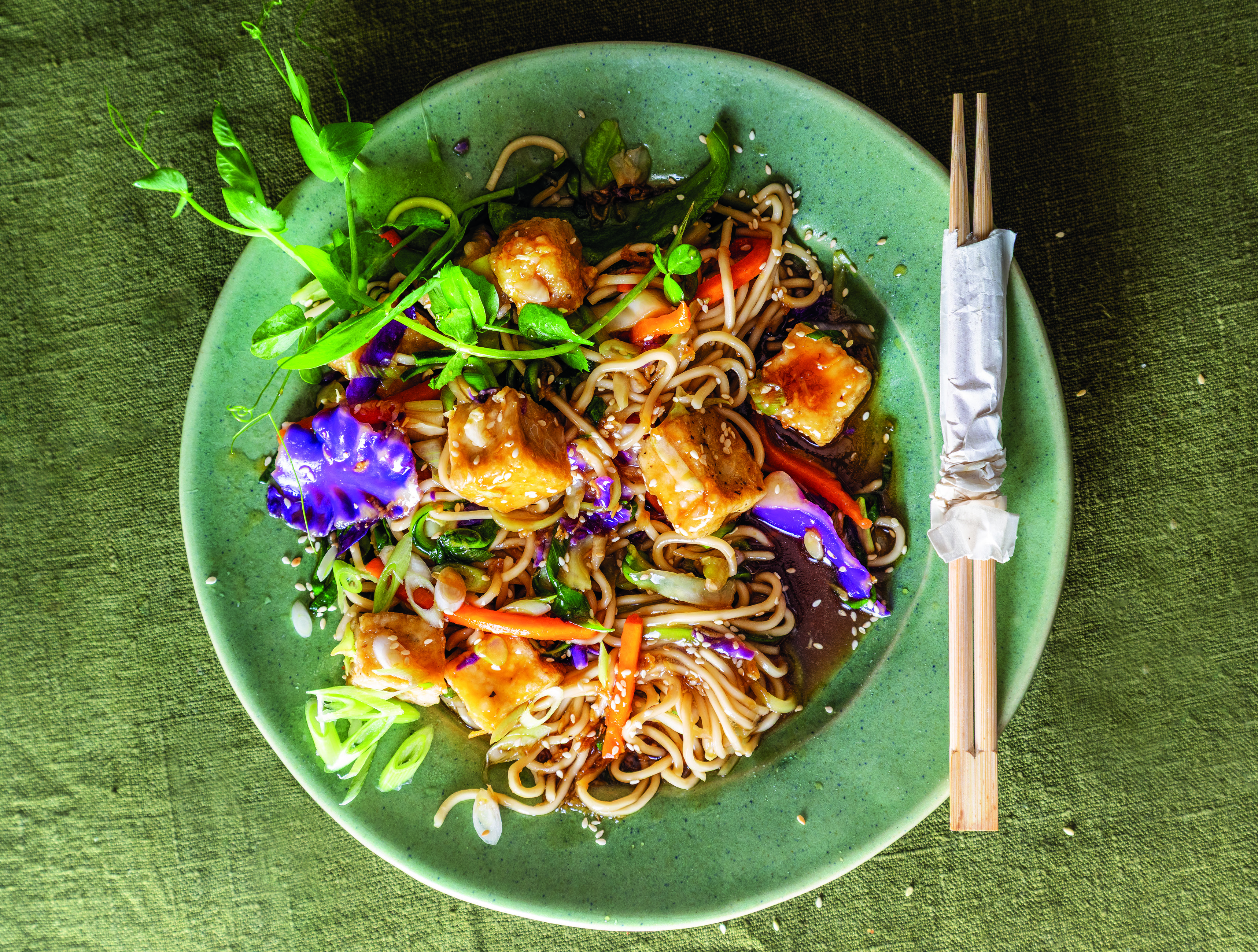 AirFryday: Sweet-and-sour tofu with noodles