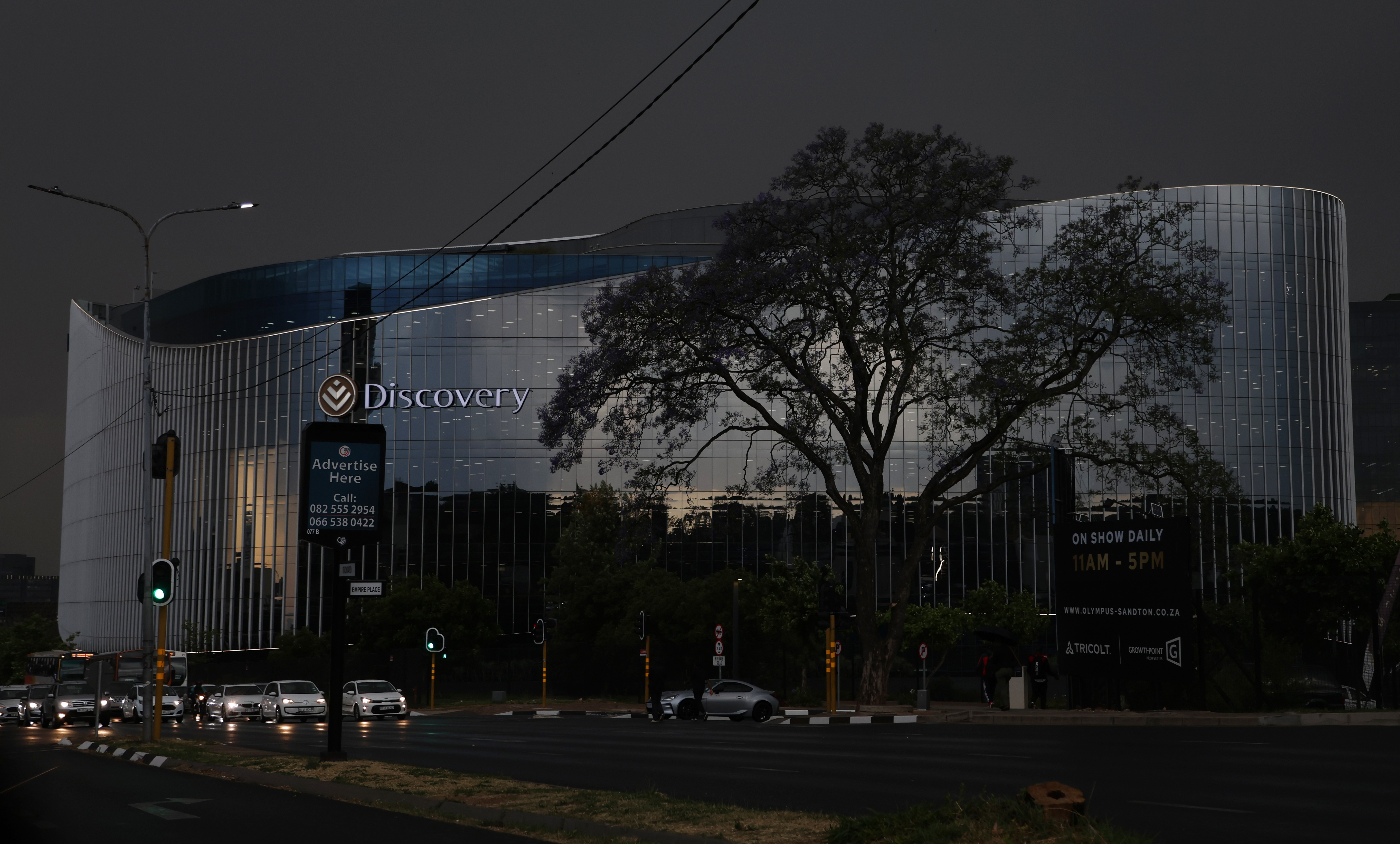 Discovery offices in Sandton. (Photo: Felix Dlangamandla)