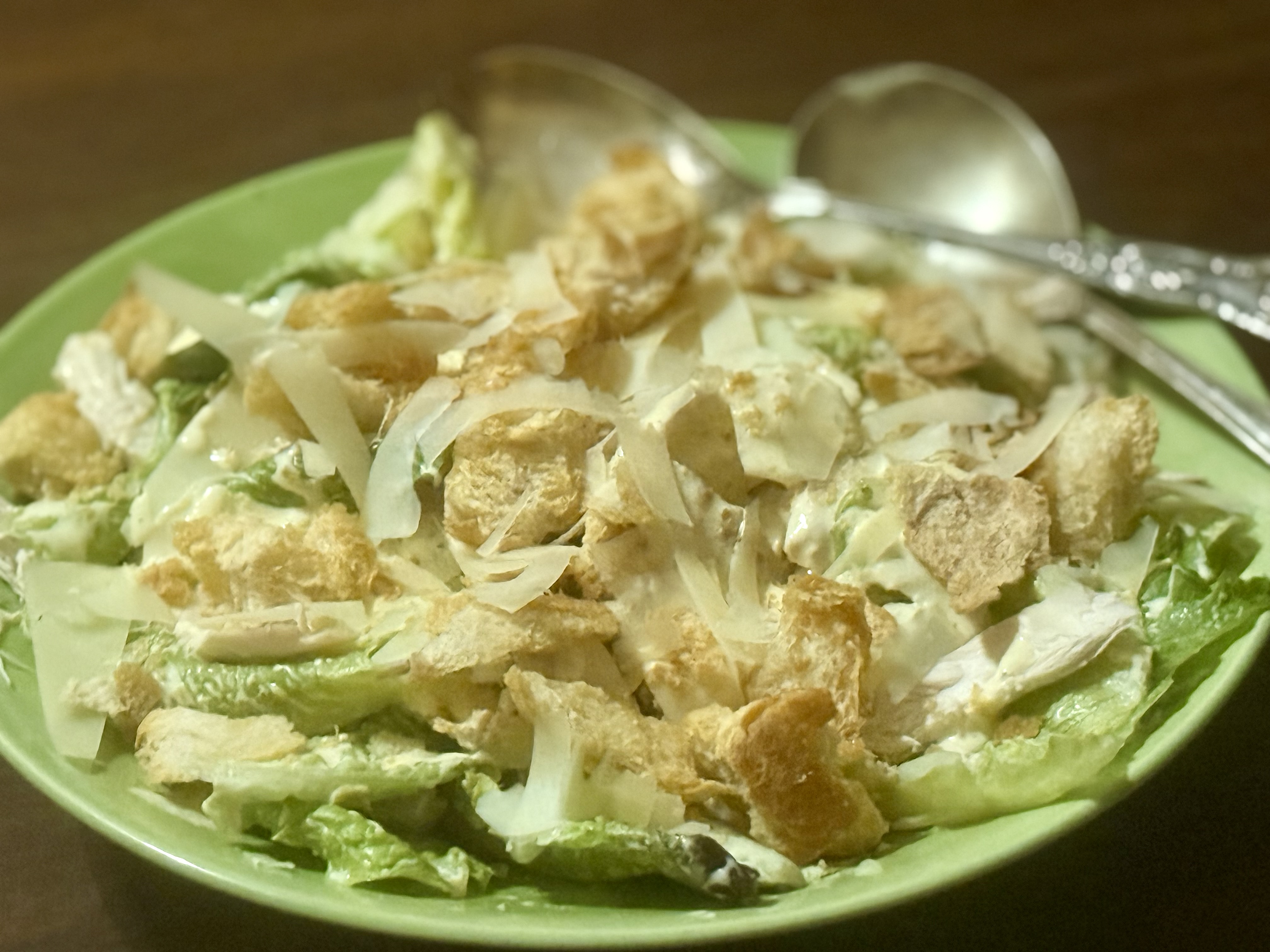 Salad Days: Chicken Caesar salad