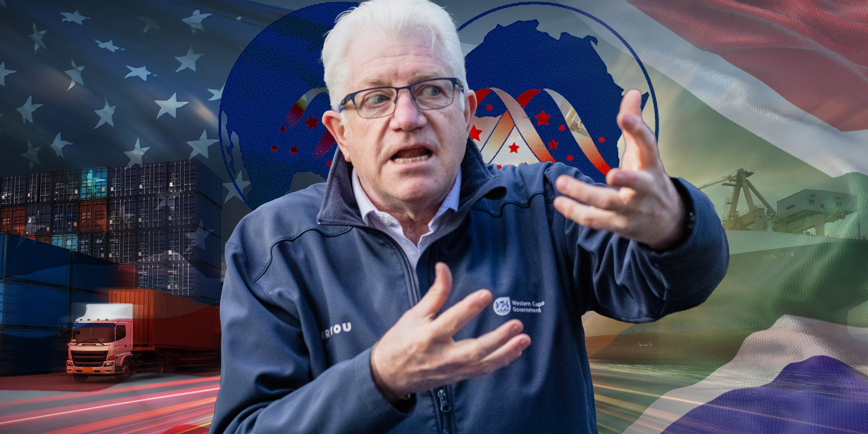 Winde punts US investment in Western Cape and pushes to cut harsh Trump tariffs