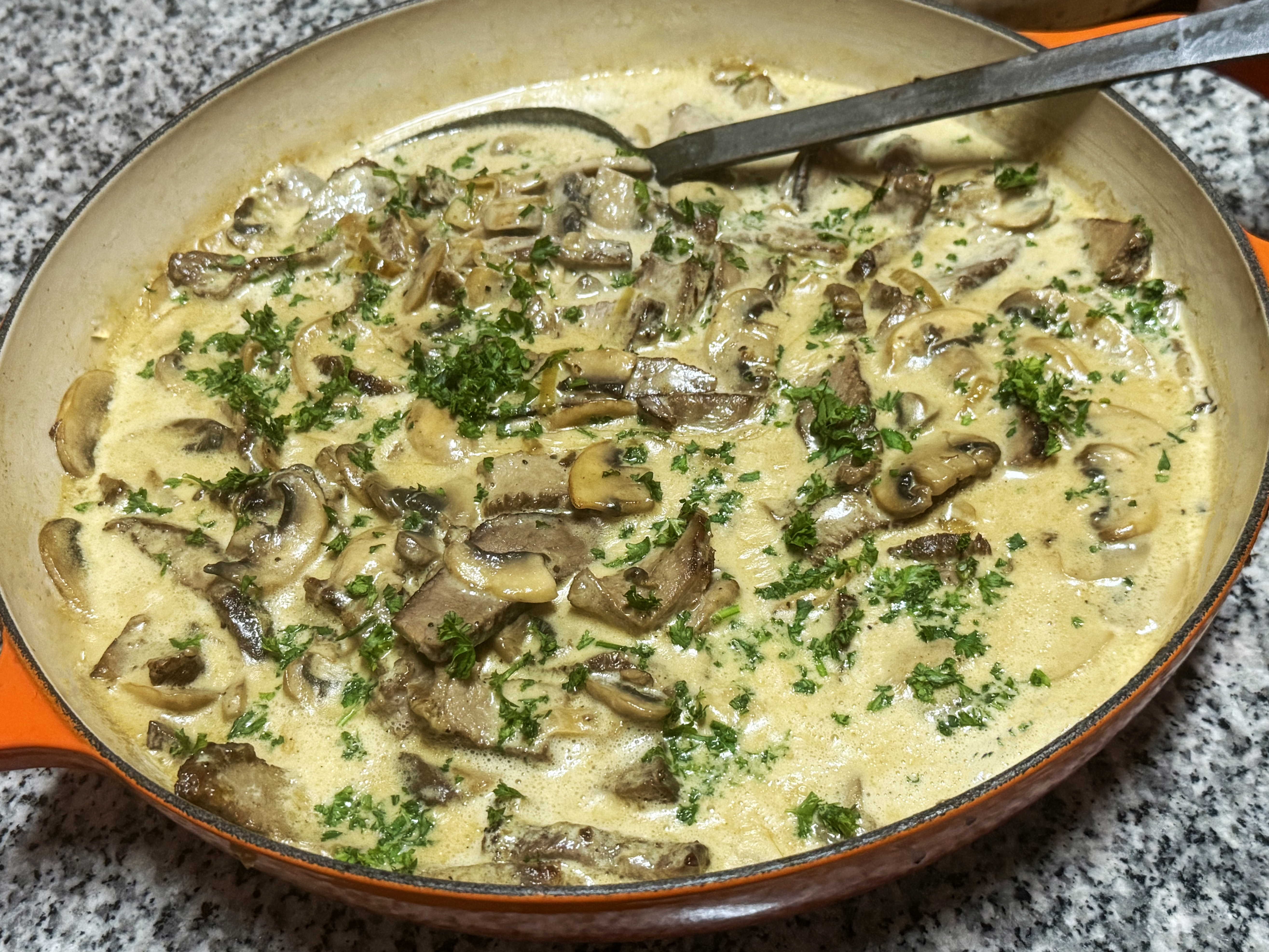Beef Stroganoff, a modern classic of dubious origins