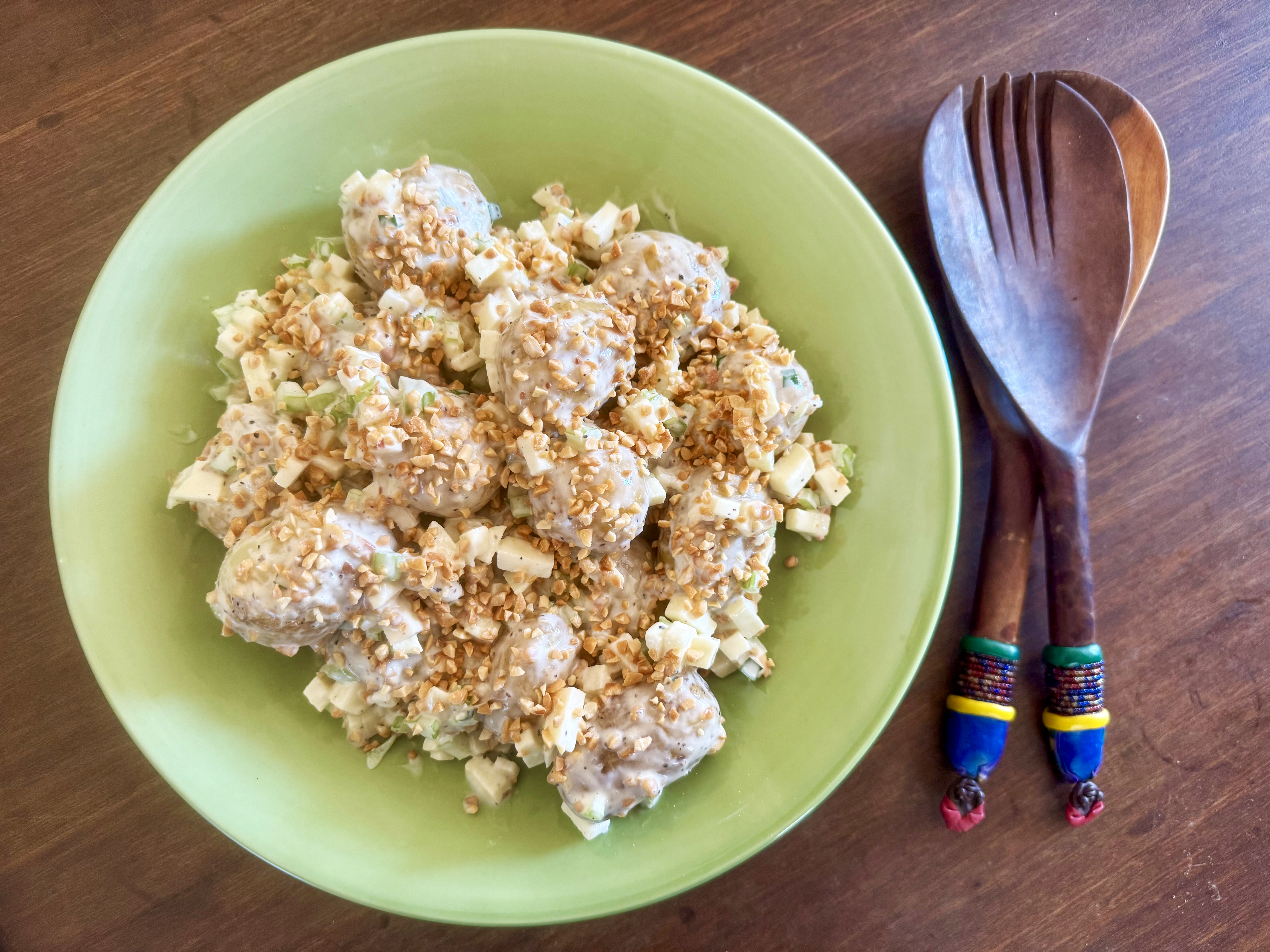 Salad Days: Crunchy baby potato salad with a touch of the Waldorf
