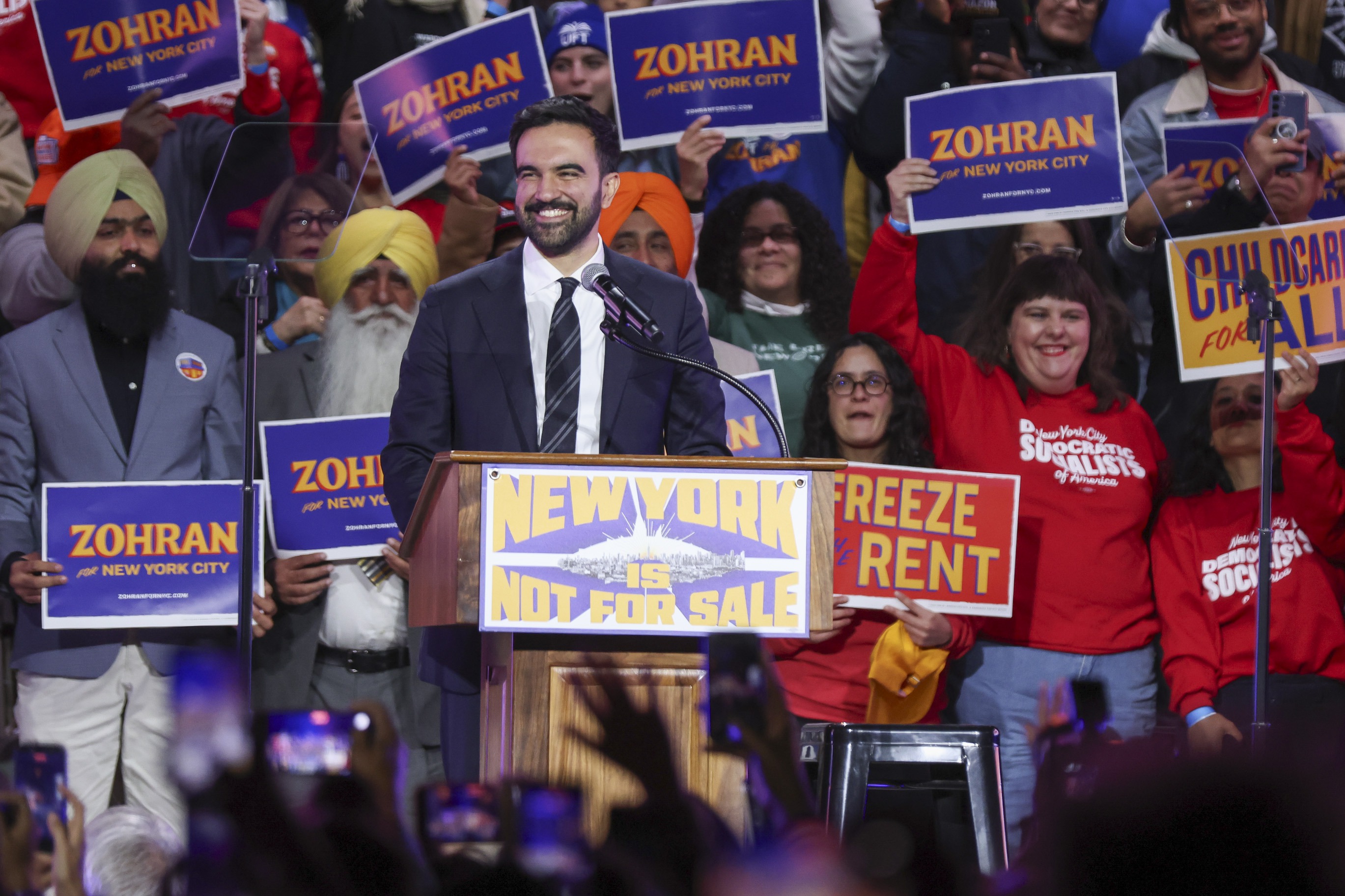 Zohran Mamdani wins NYC mayoral race, capping meteoric rise