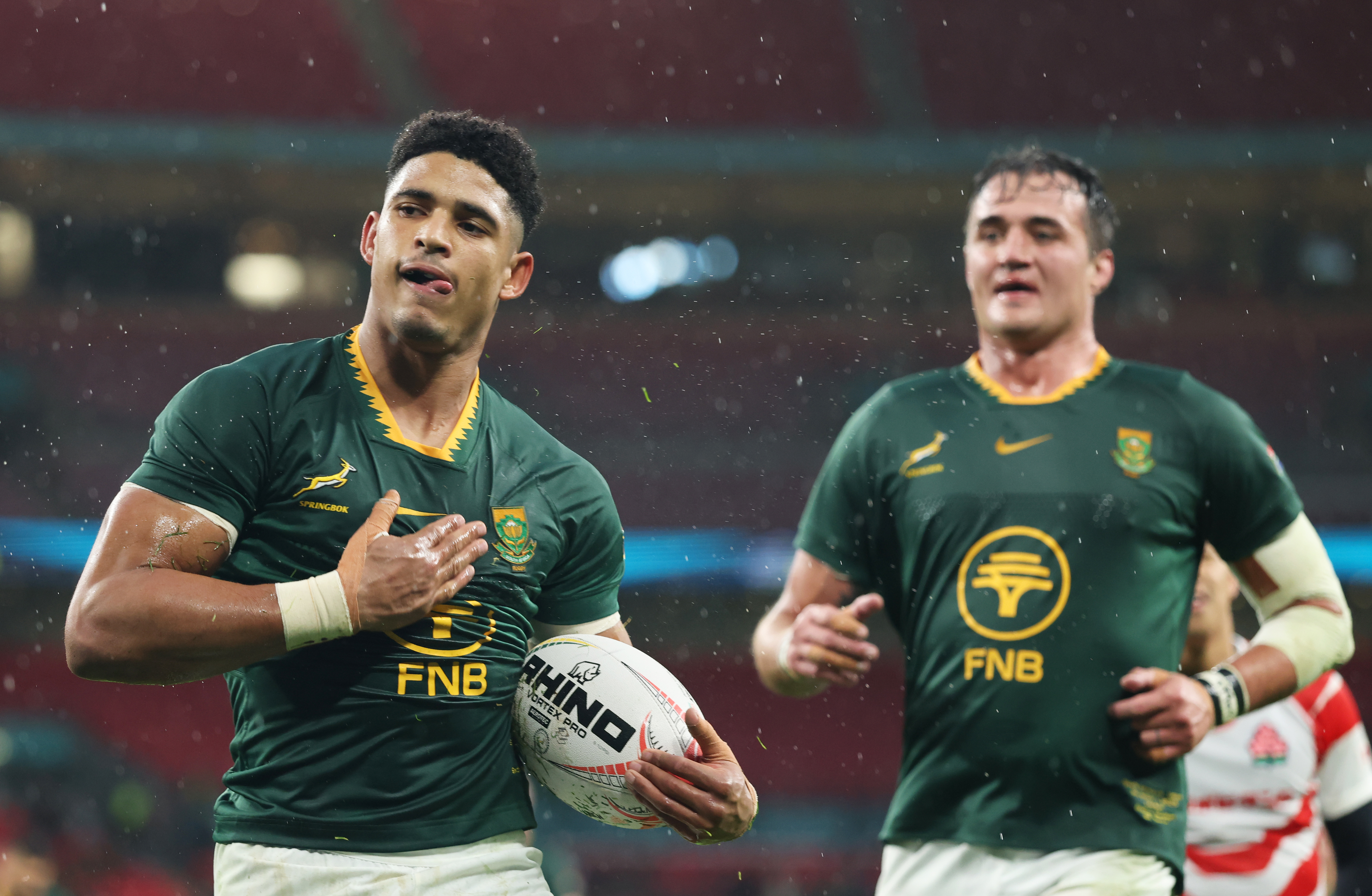 Feinberg-Mngomezulu spearheads clinical and brutal Boks to record win over Japan