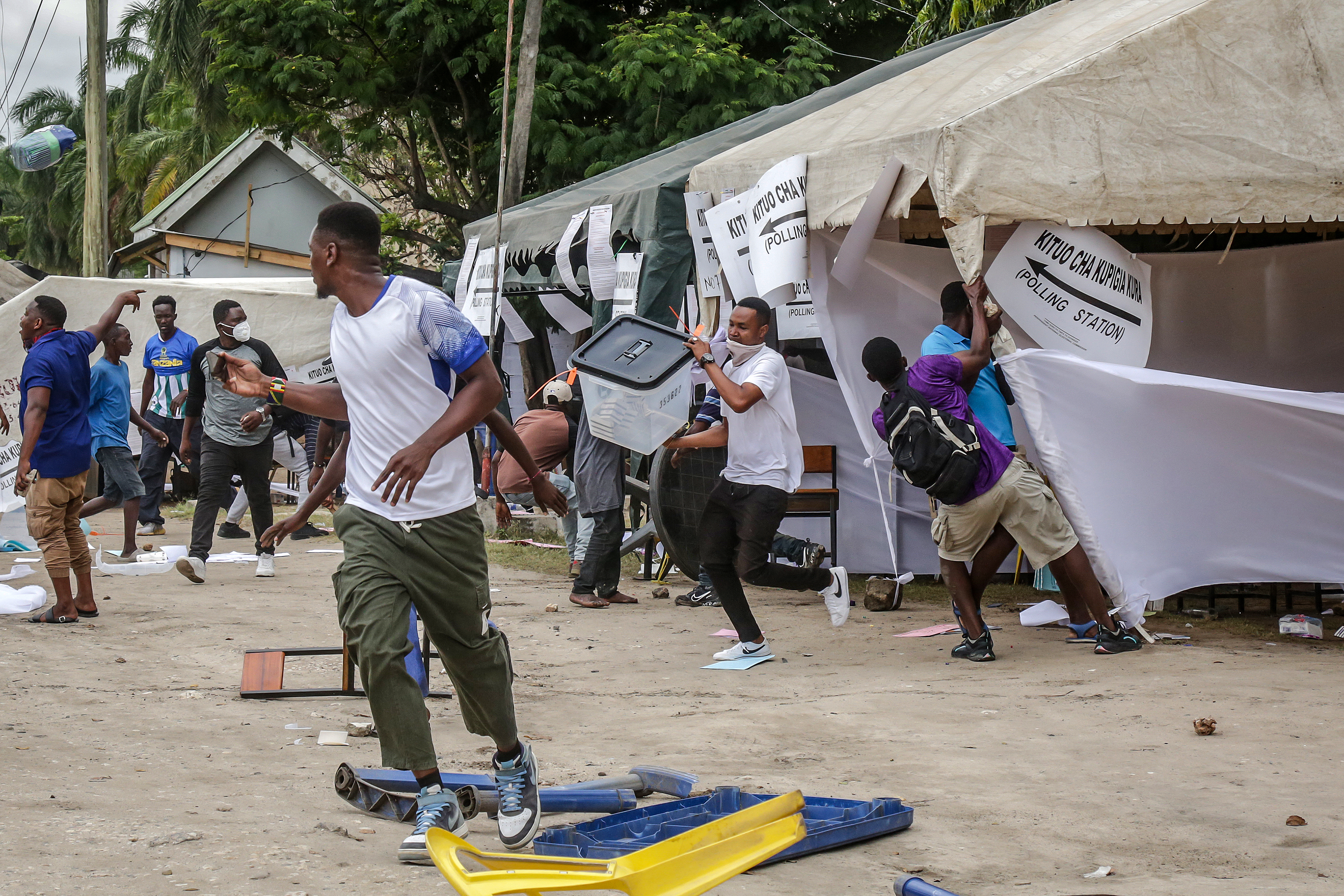Tanzanian opposition puts election death toll in the thousands, while government denies excessive force