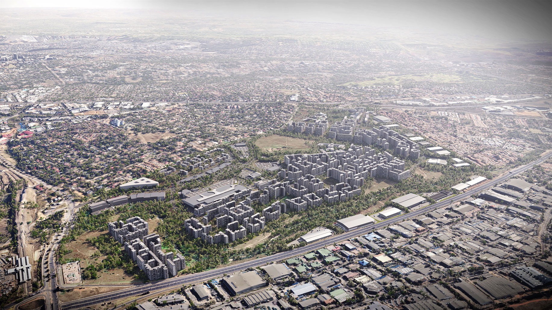 ‘We’re not opposed to social housing,’ say Sandton residents against housing corridor bridging Sandton, Alexandra