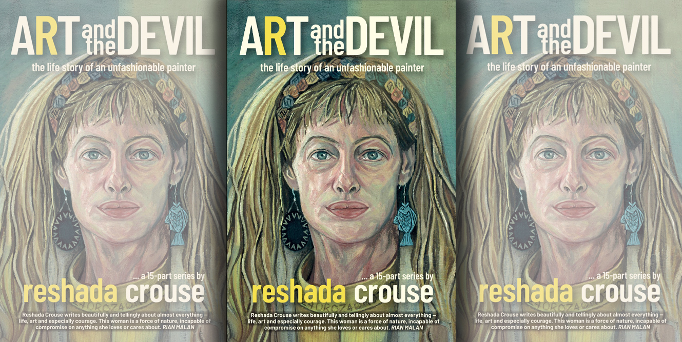 Reshada and the devil (with angels) — an artist’s polemic in support of her vision