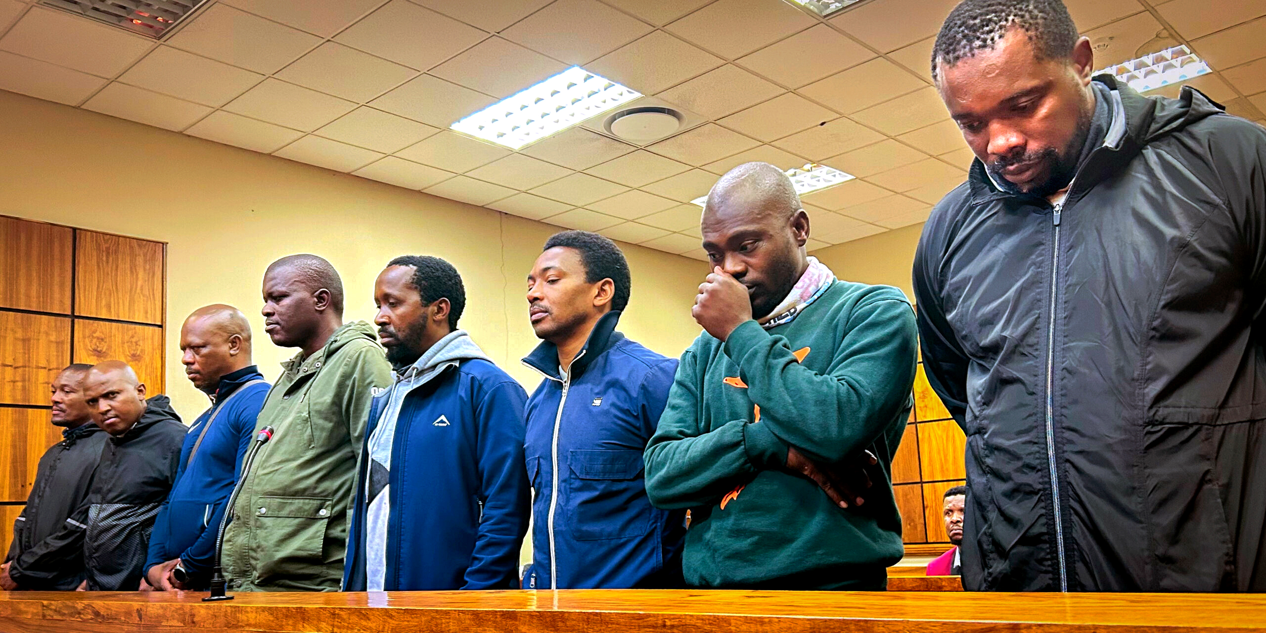 Bheki/ Paul Mashatile/ Bodyguards / Randburg magistrate court