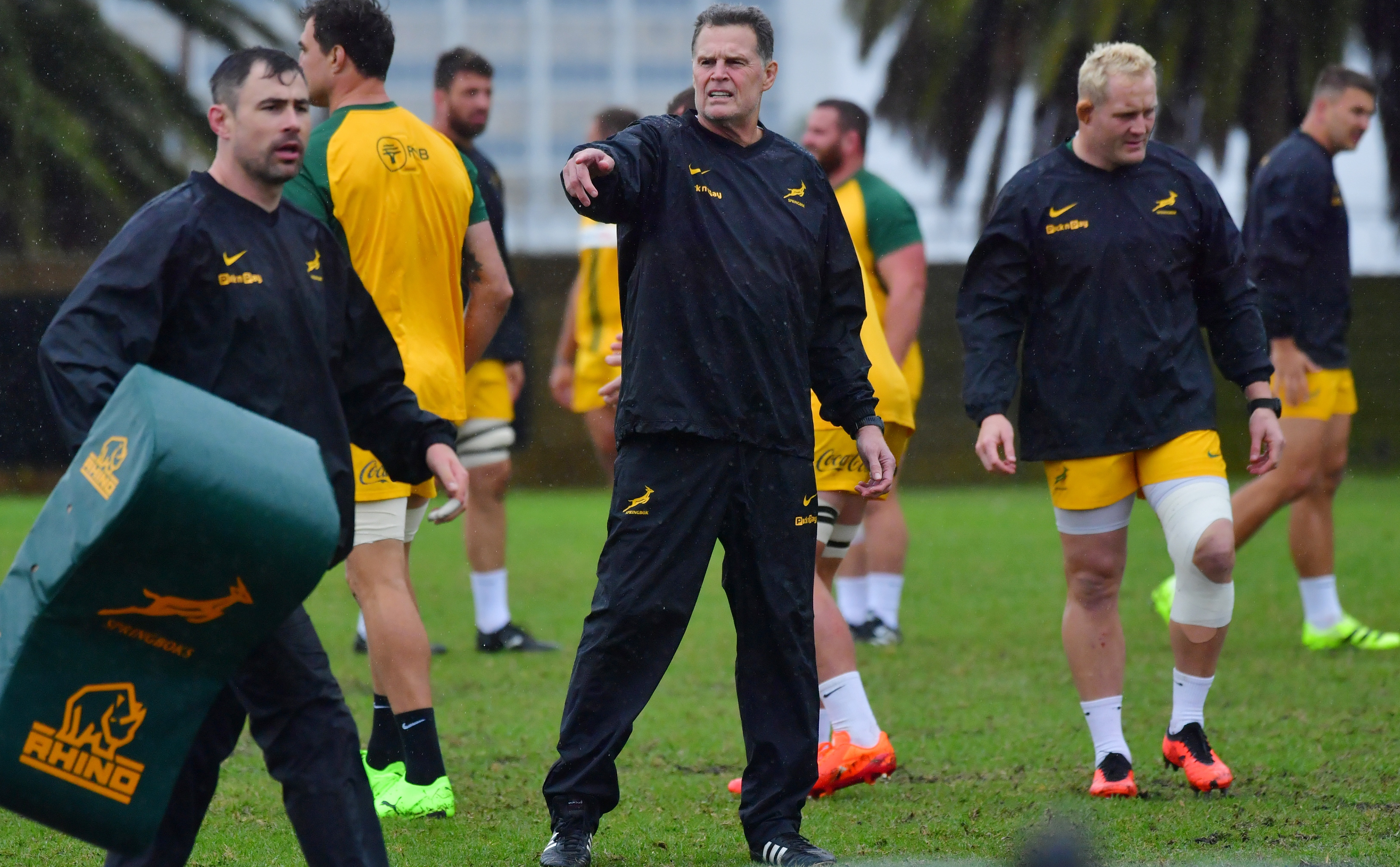 Rassie’s brutal fitness regime earlier in the year is paying off as he mixes it up for Italy